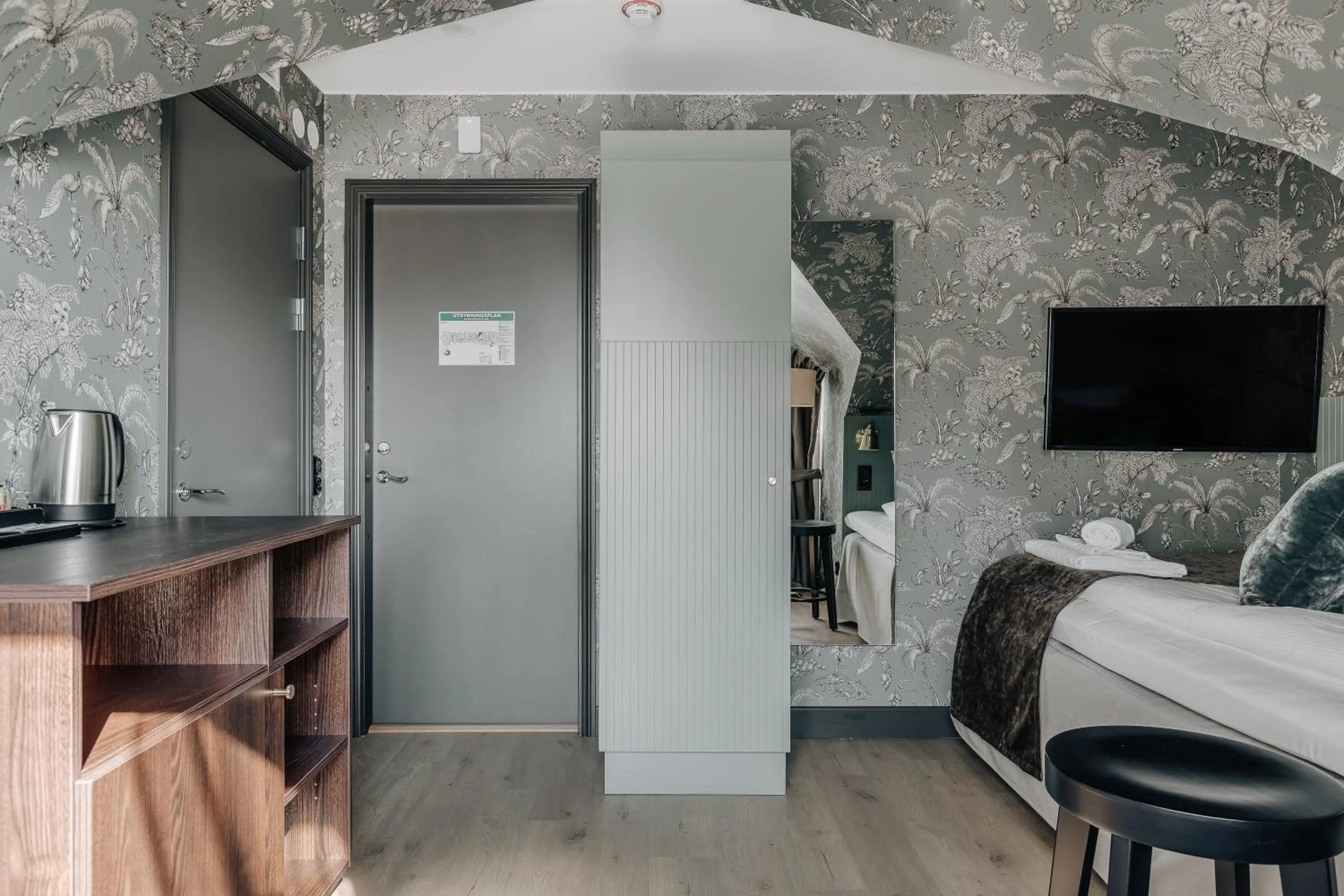 Bed in Skara Stadshotell