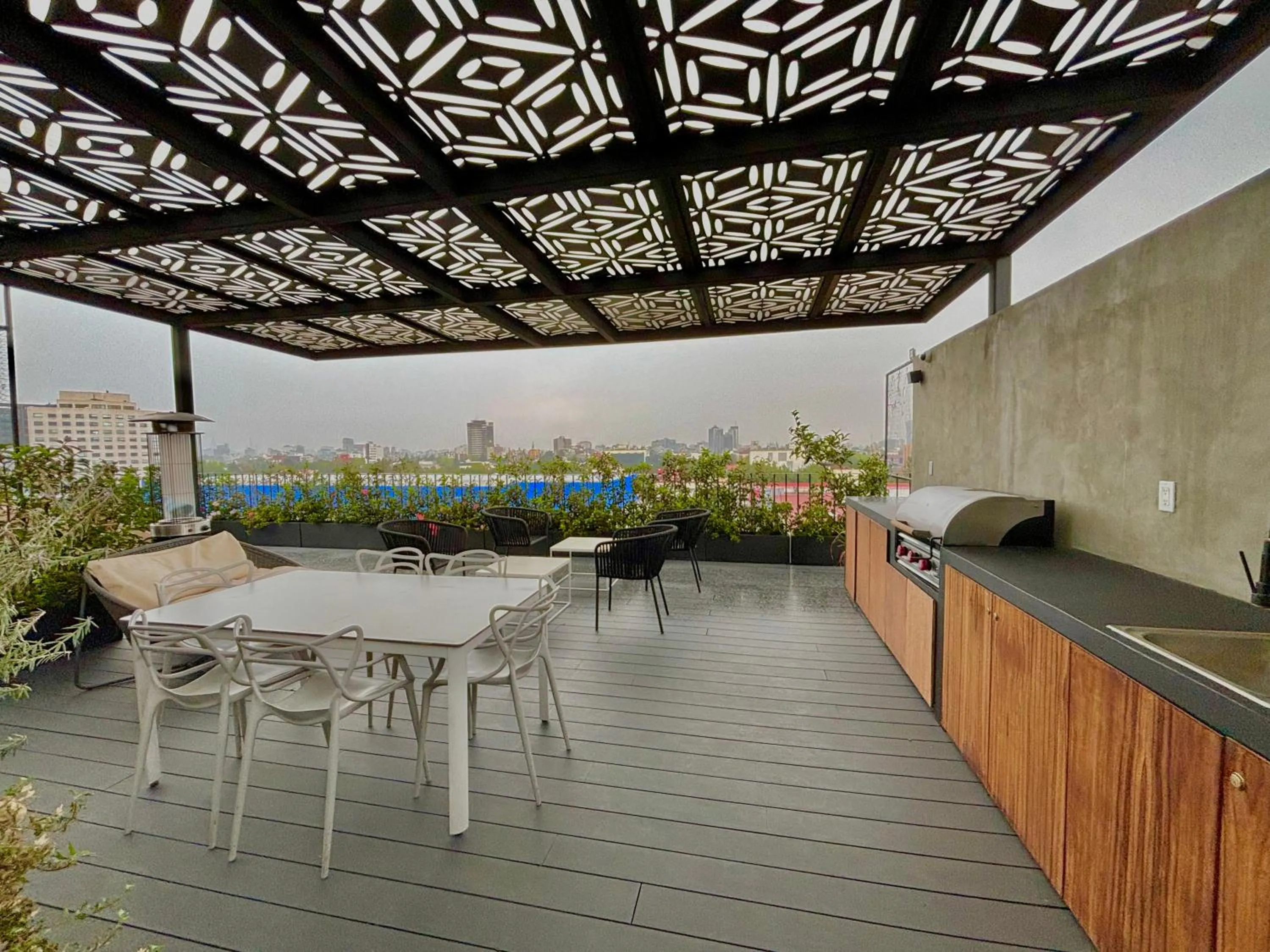 Balcony/Terrace in Park Life Condesa Hipódromo