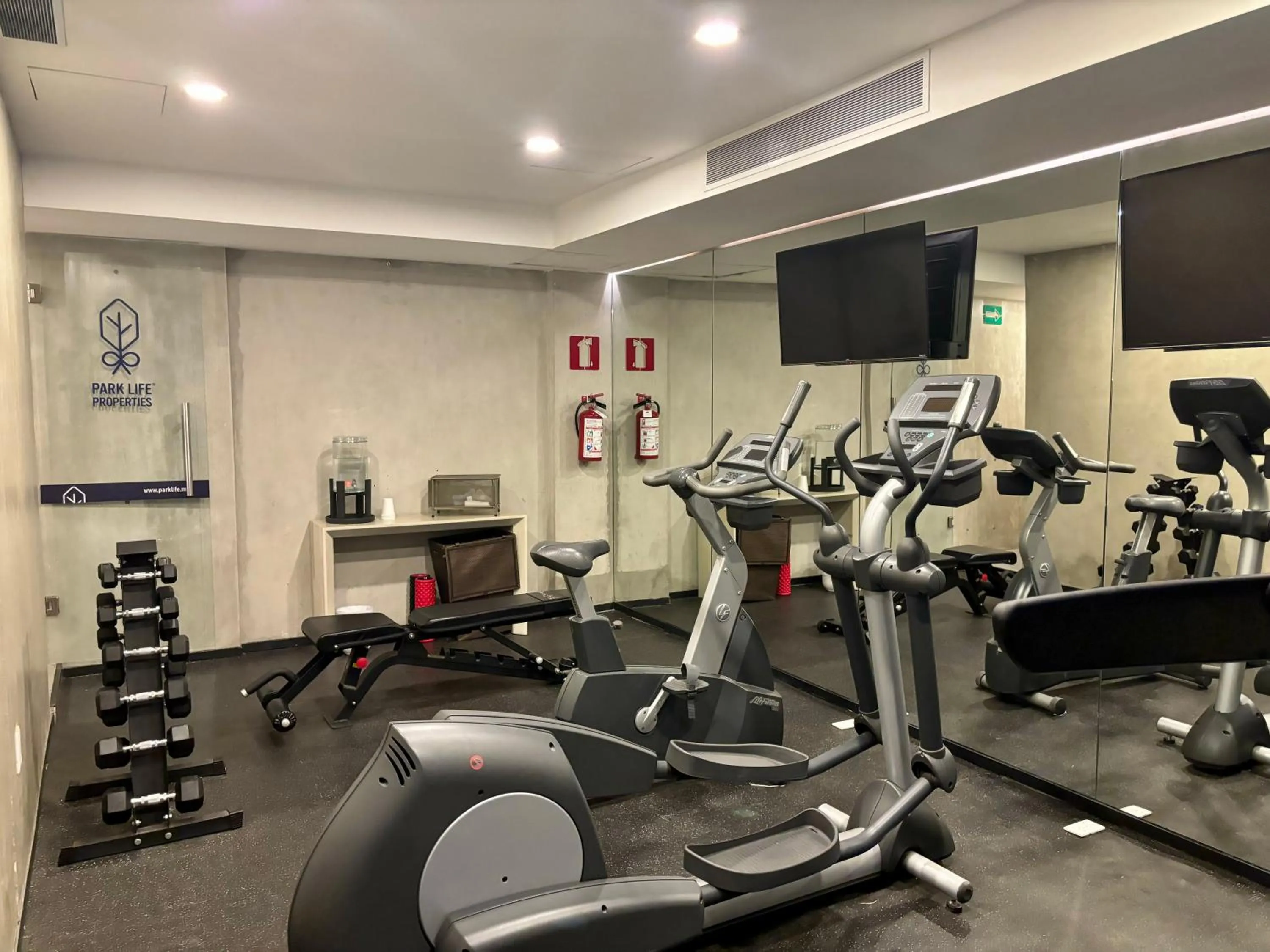 Fitness centre/facilities in Park Life Condesa Hipódromo