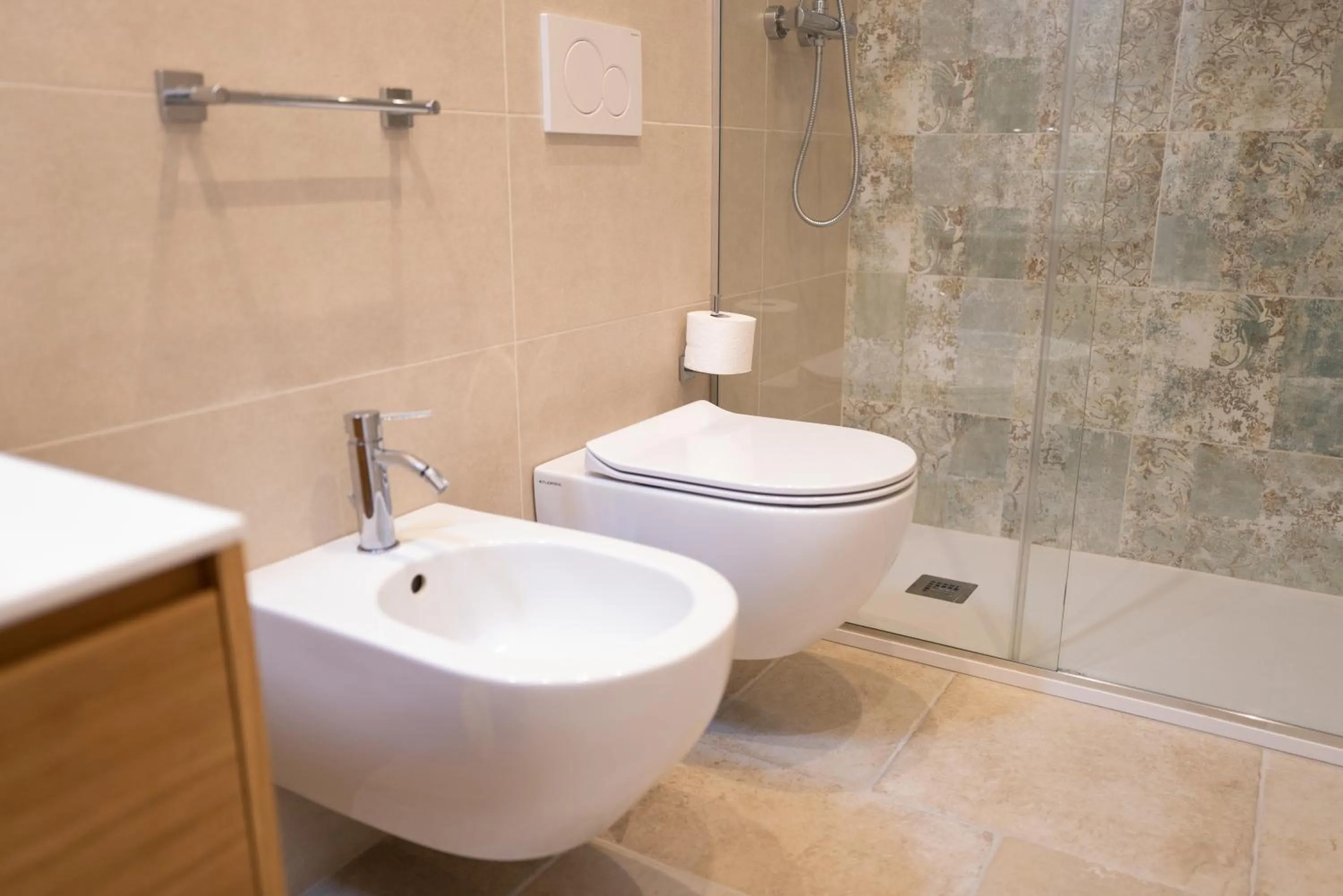 Bathroom in Bed and Breakfast: Nonna Rosa