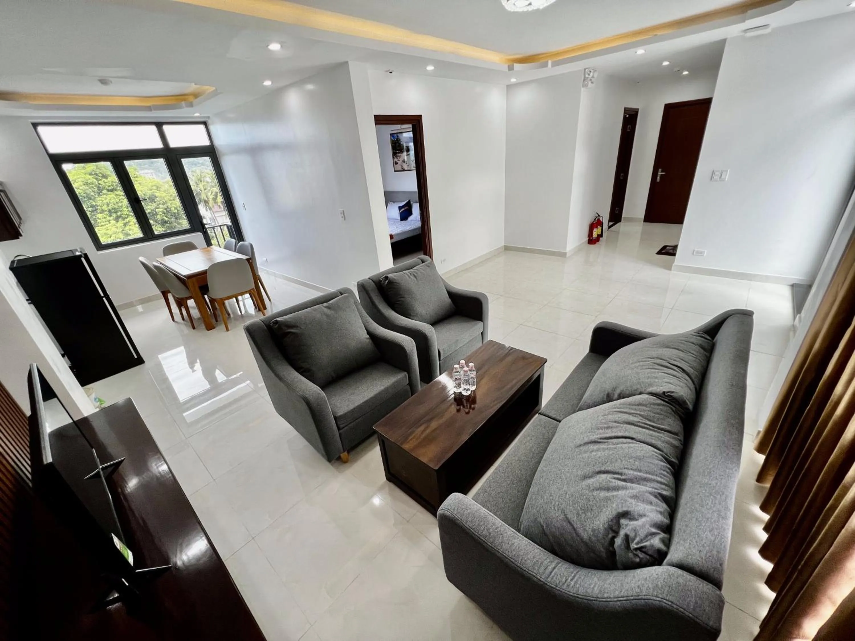 Living room in Dương Đông Hotel