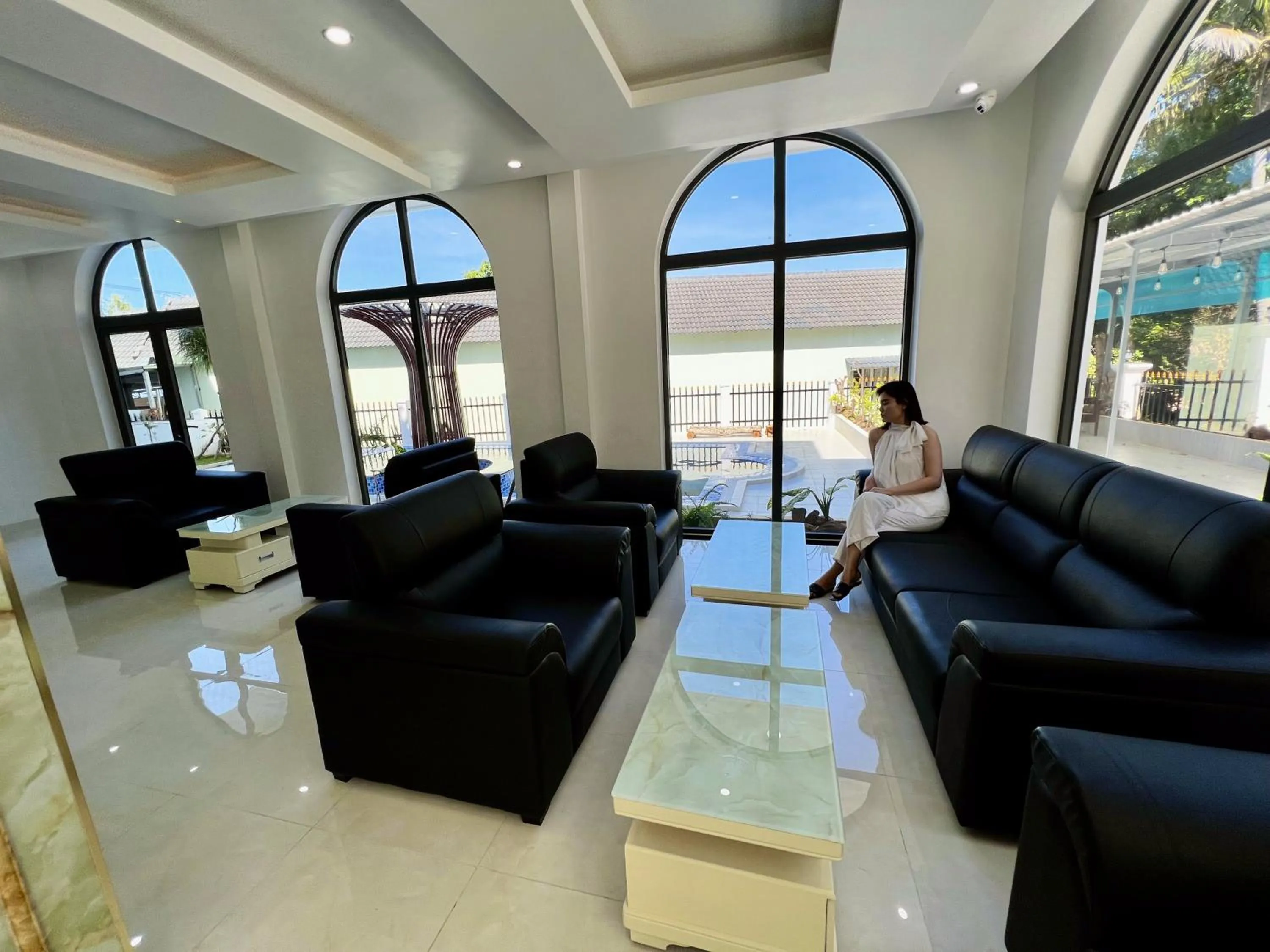 Living room in Dương Đông Hotel