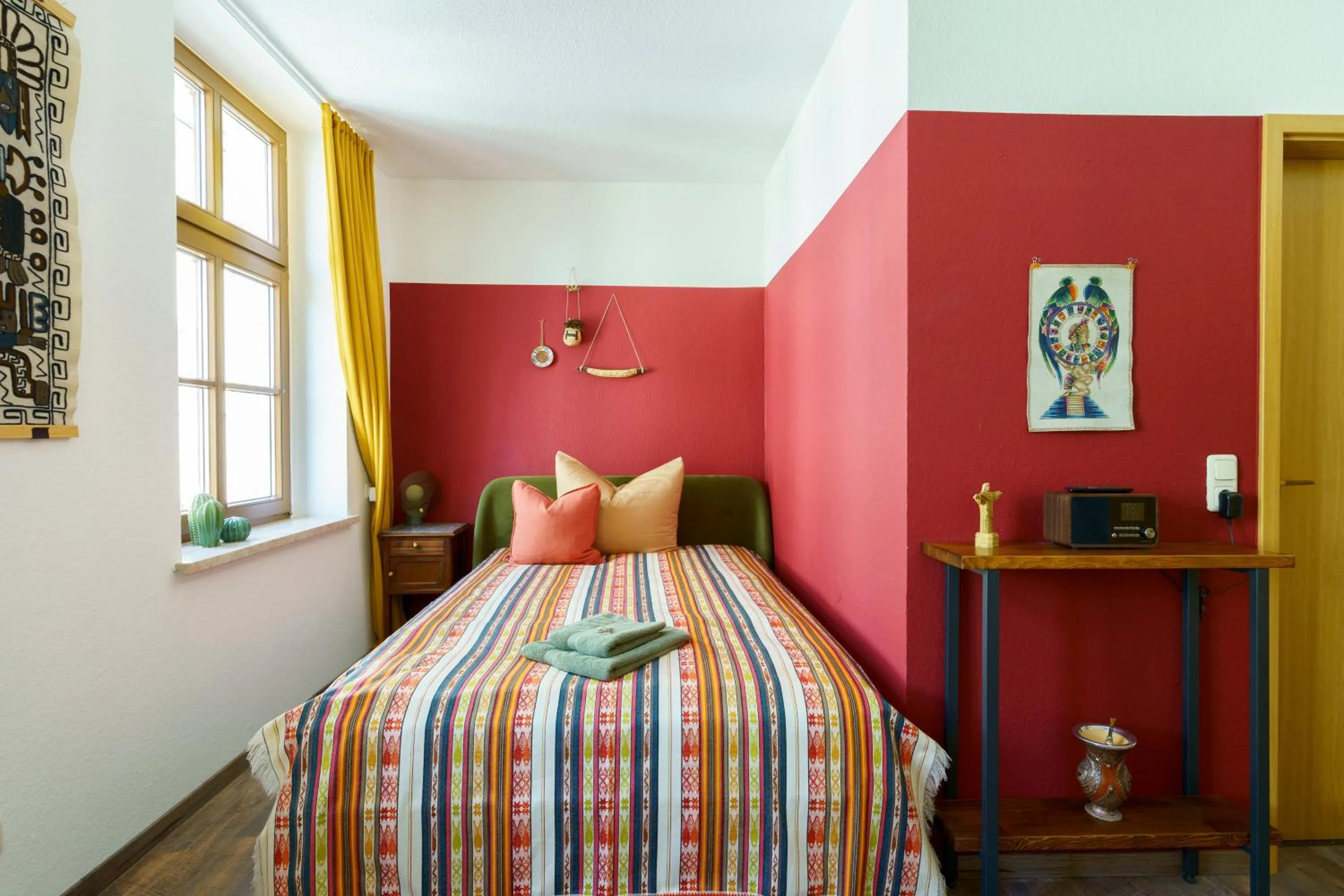 Bed in Kerkermeister Pension