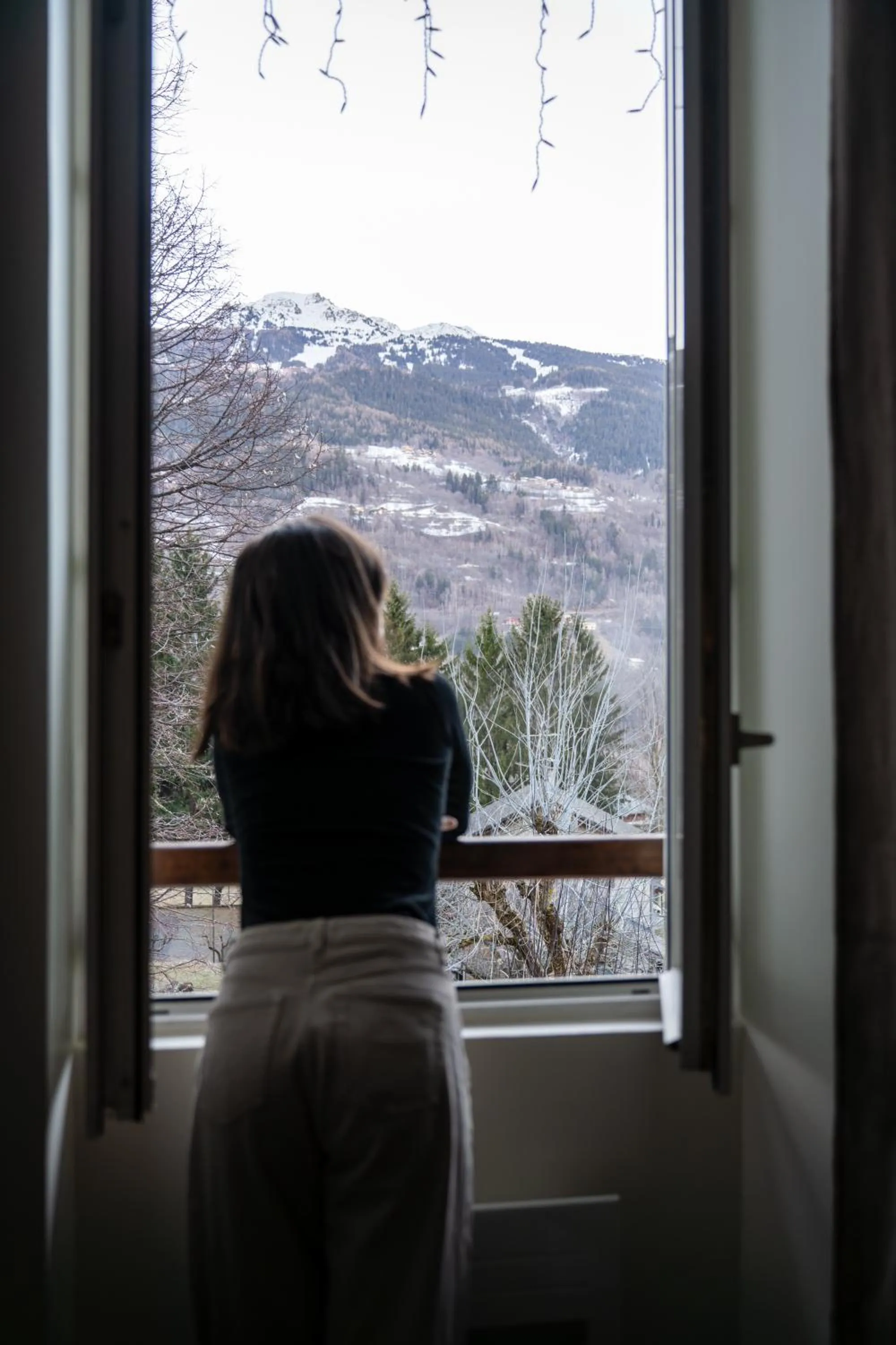 Garden view in La Petite Auberge