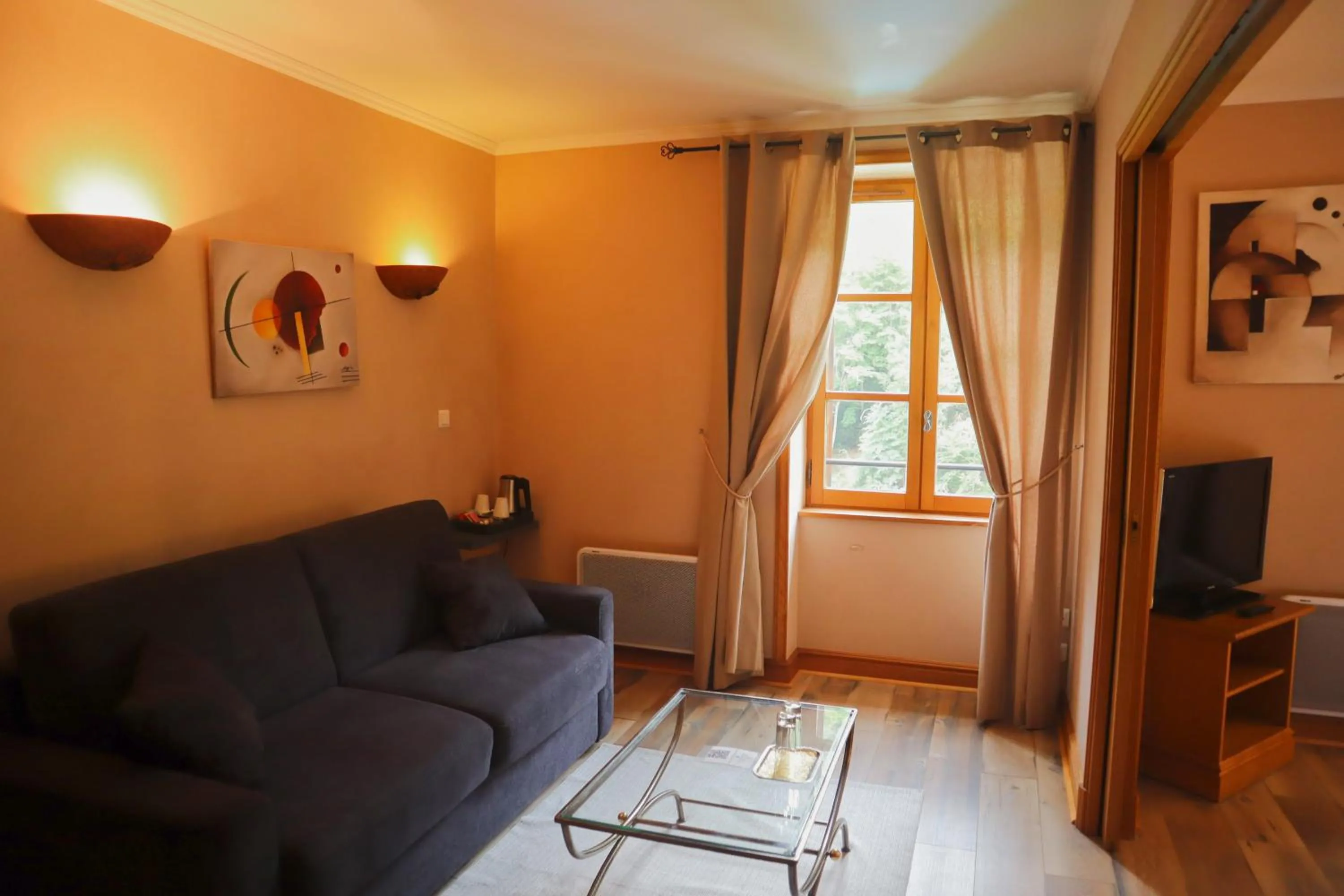 Living room in Château De La Caze Piscine & Spa - Ste Enimie