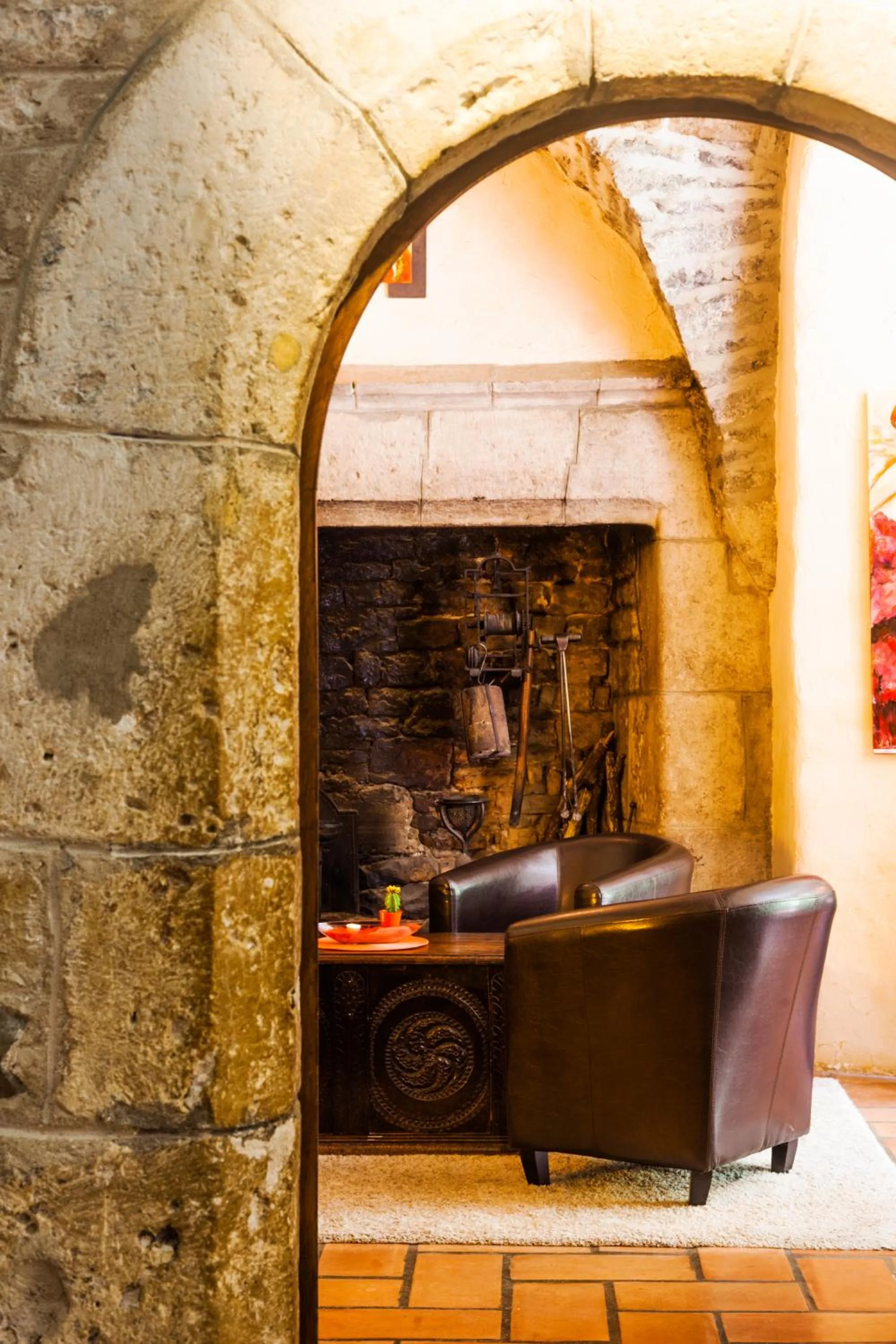 Decorative detail in Château De La Caze Piscine & Spa - Ste Enimie