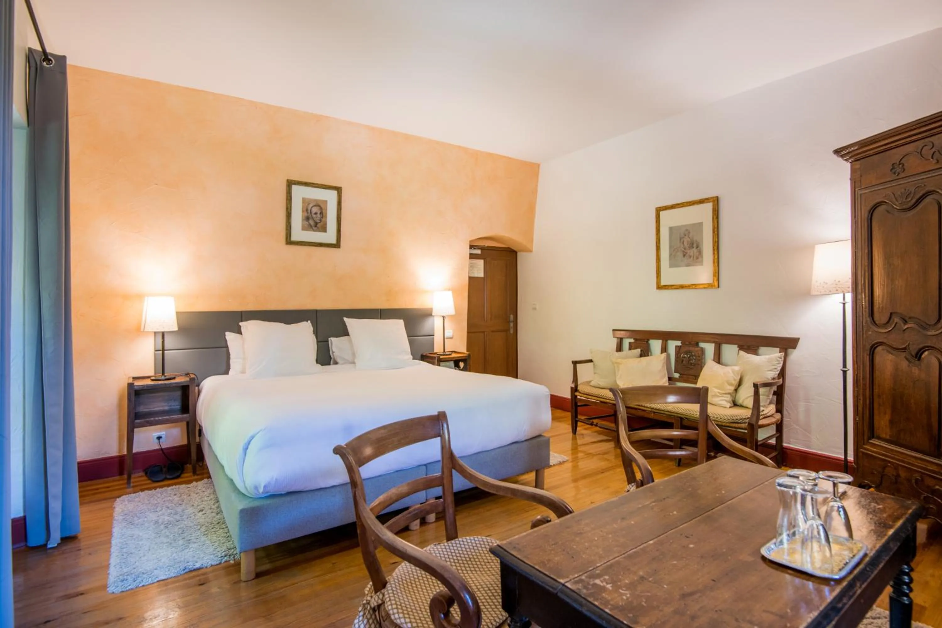 Bed in Château De La Caze Piscine & Spa - Ste Enimie