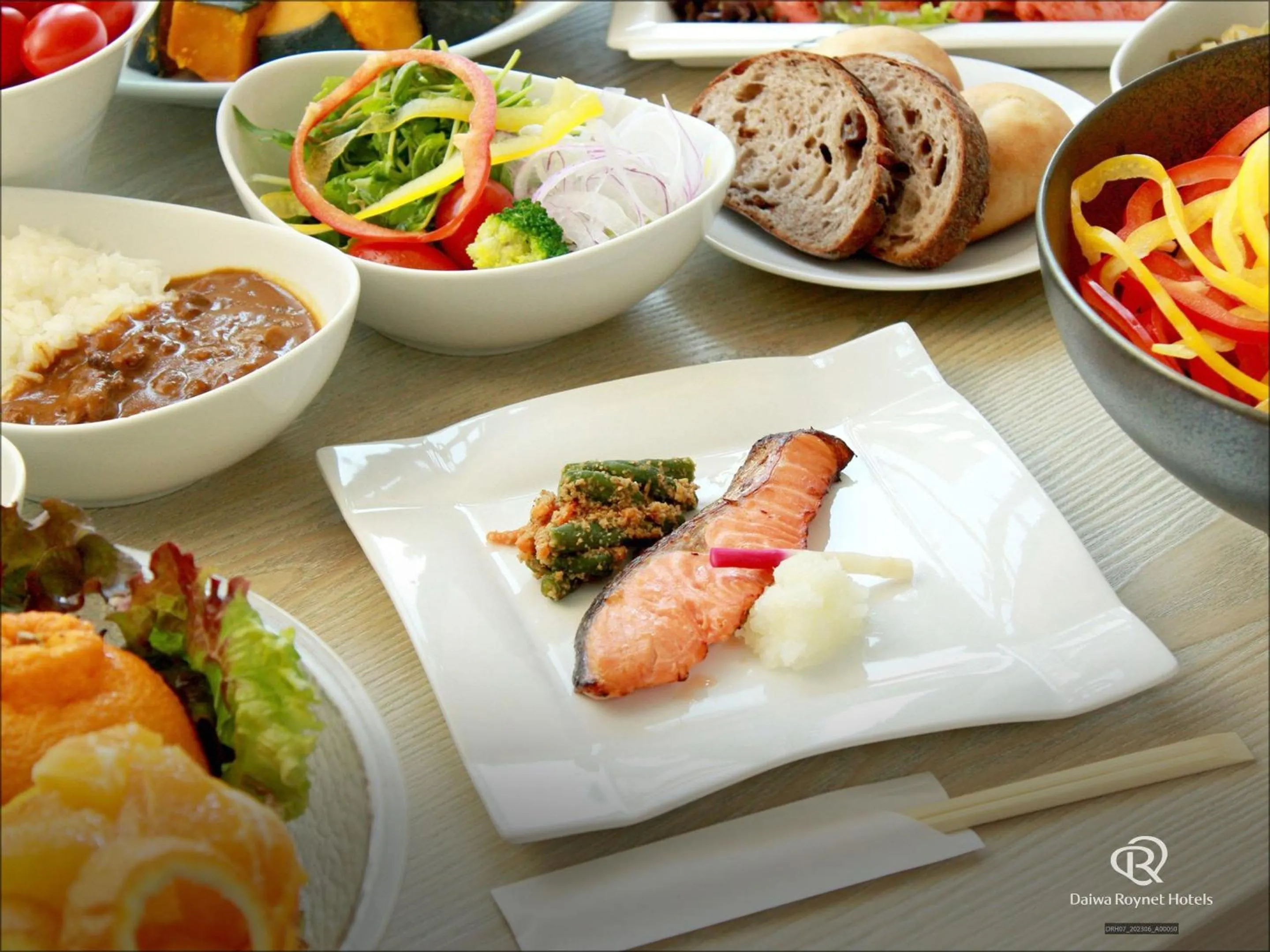 Breakfast in Daiwa Roynet Hotel Kumamoto Ginzadori PREMIER - former Daiwa Roynet Hotel Kumamoto Ginzadori