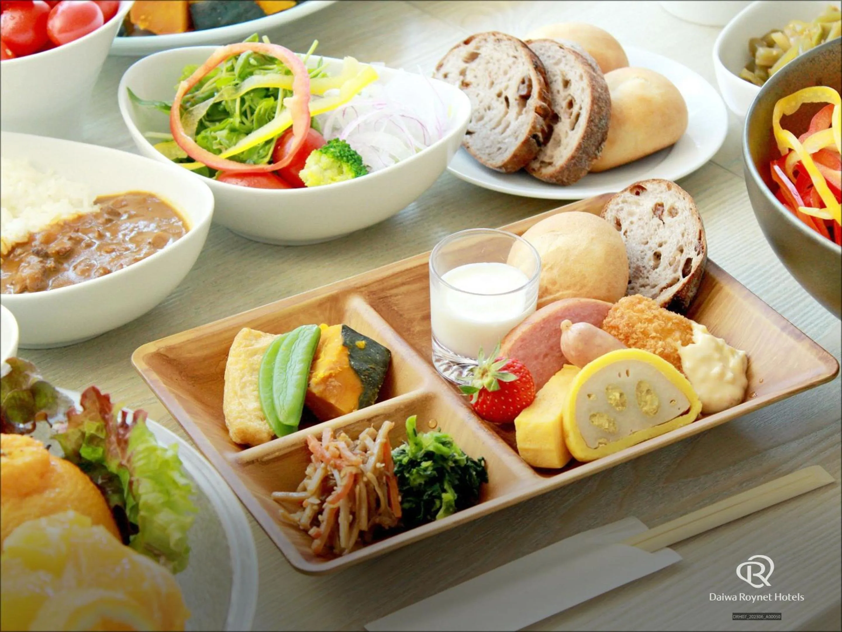 Breakfast in Daiwa Roynet Hotel Kumamoto Ginzadori PREMIER - former Daiwa Roynet Hotel Kumamoto Ginzadori