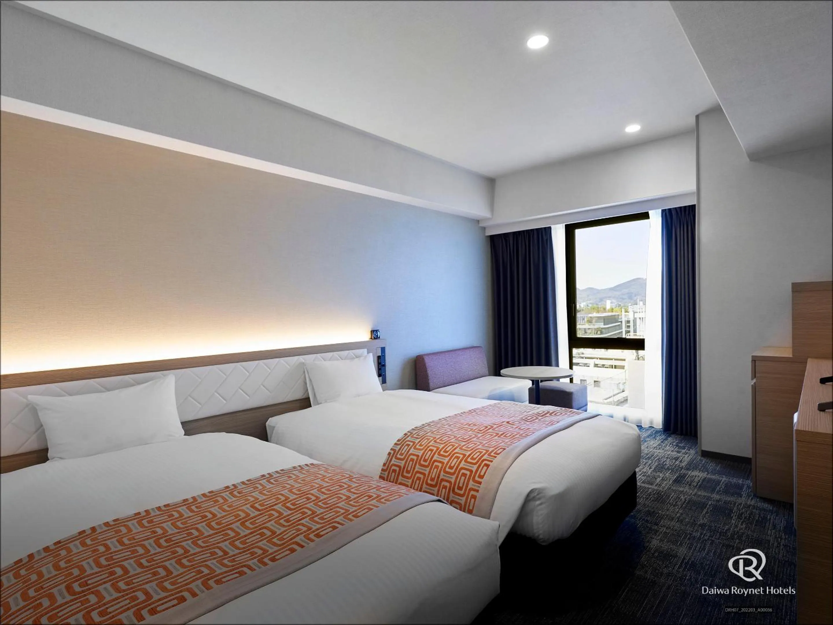 Bed in Daiwa Roynet Hotel Kumamoto Ginzadori PREMIER - former Daiwa Roynet Hotel Kumamoto Ginzadori