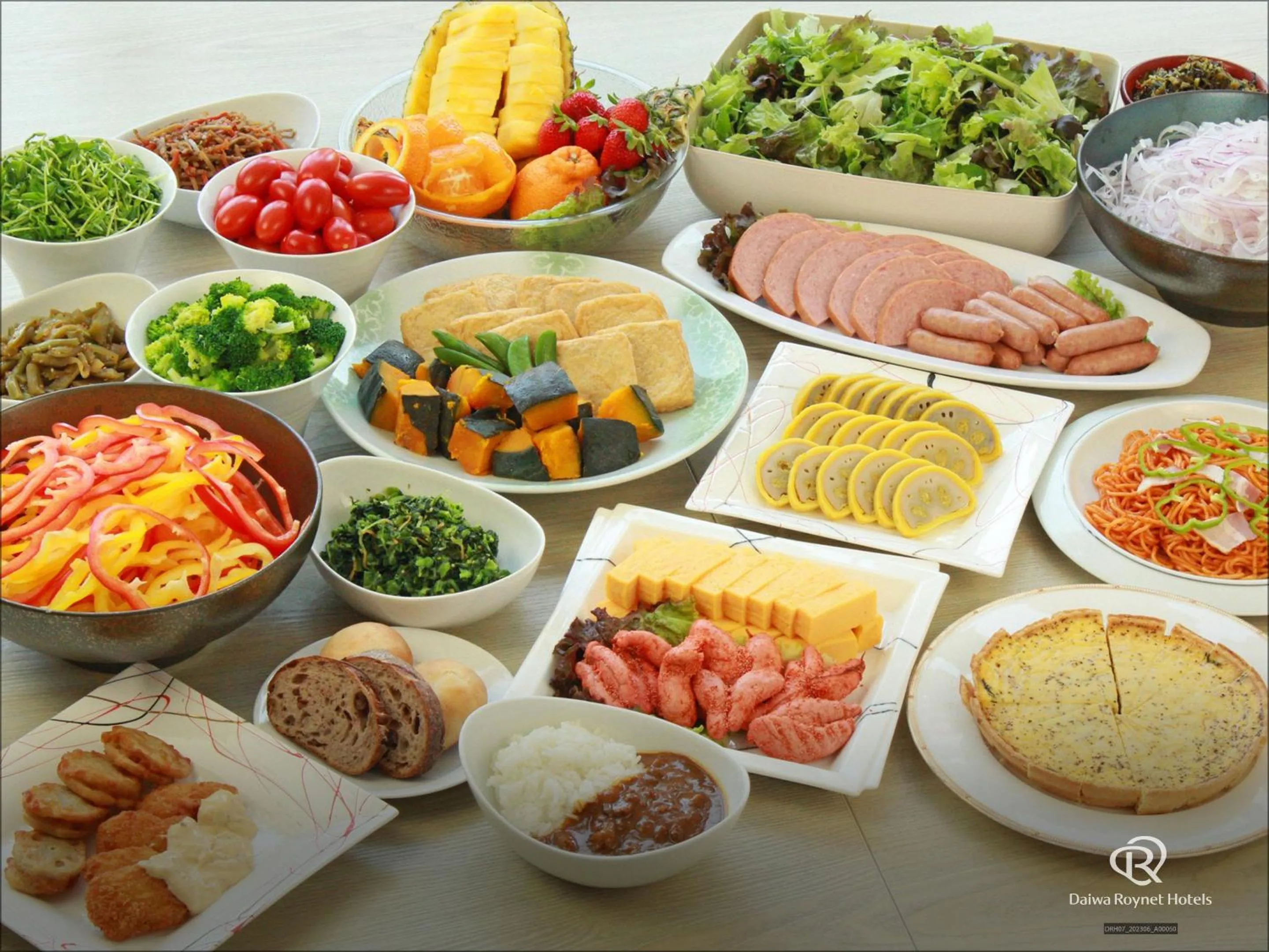 Breakfast in Daiwa Roynet Hotel Kumamoto Ginzadori PREMIER - former Daiwa Roynet Hotel Kumamoto Ginzadori