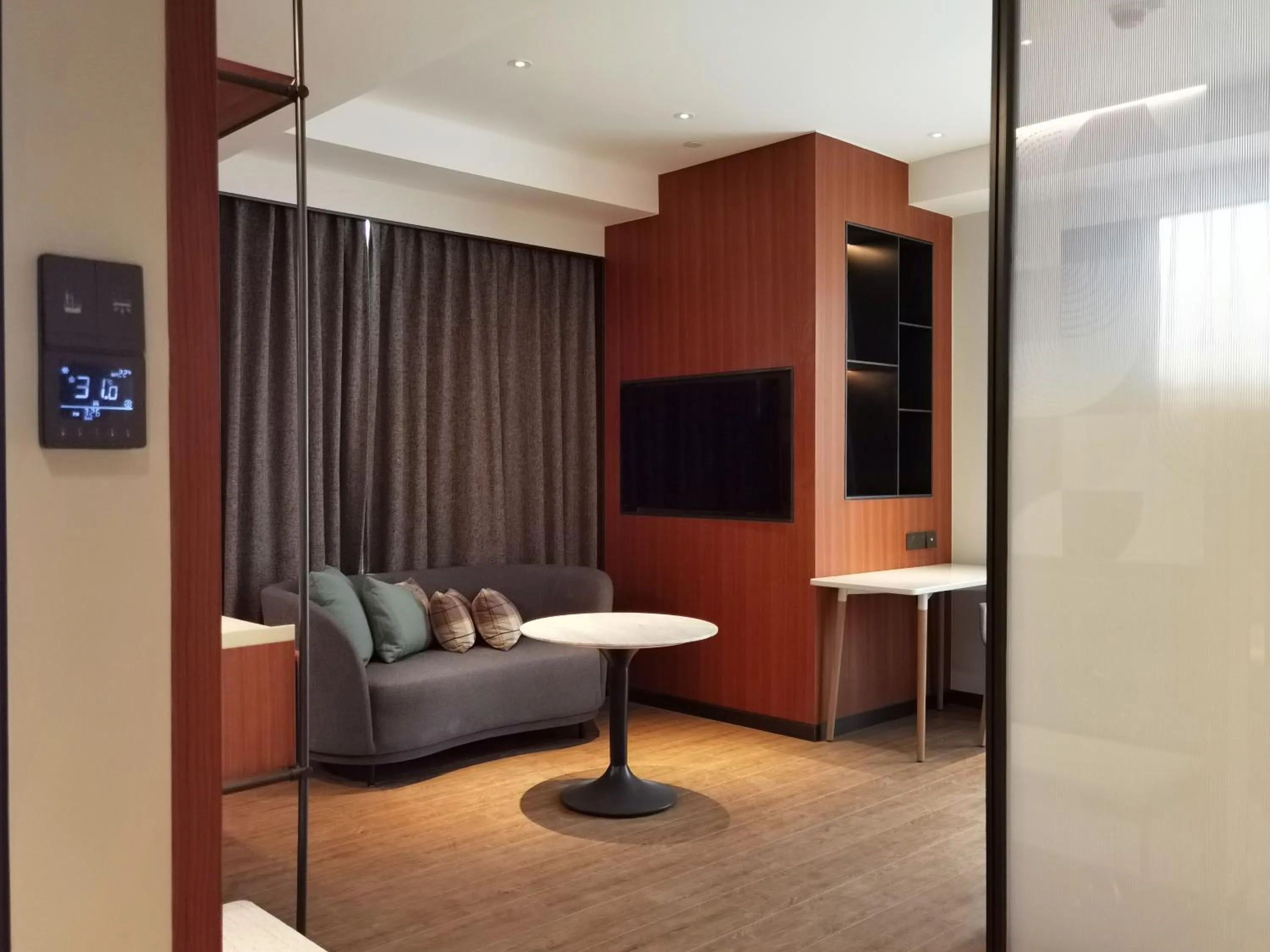 Living room in Artyzen Habitat Qiantan Shanghai