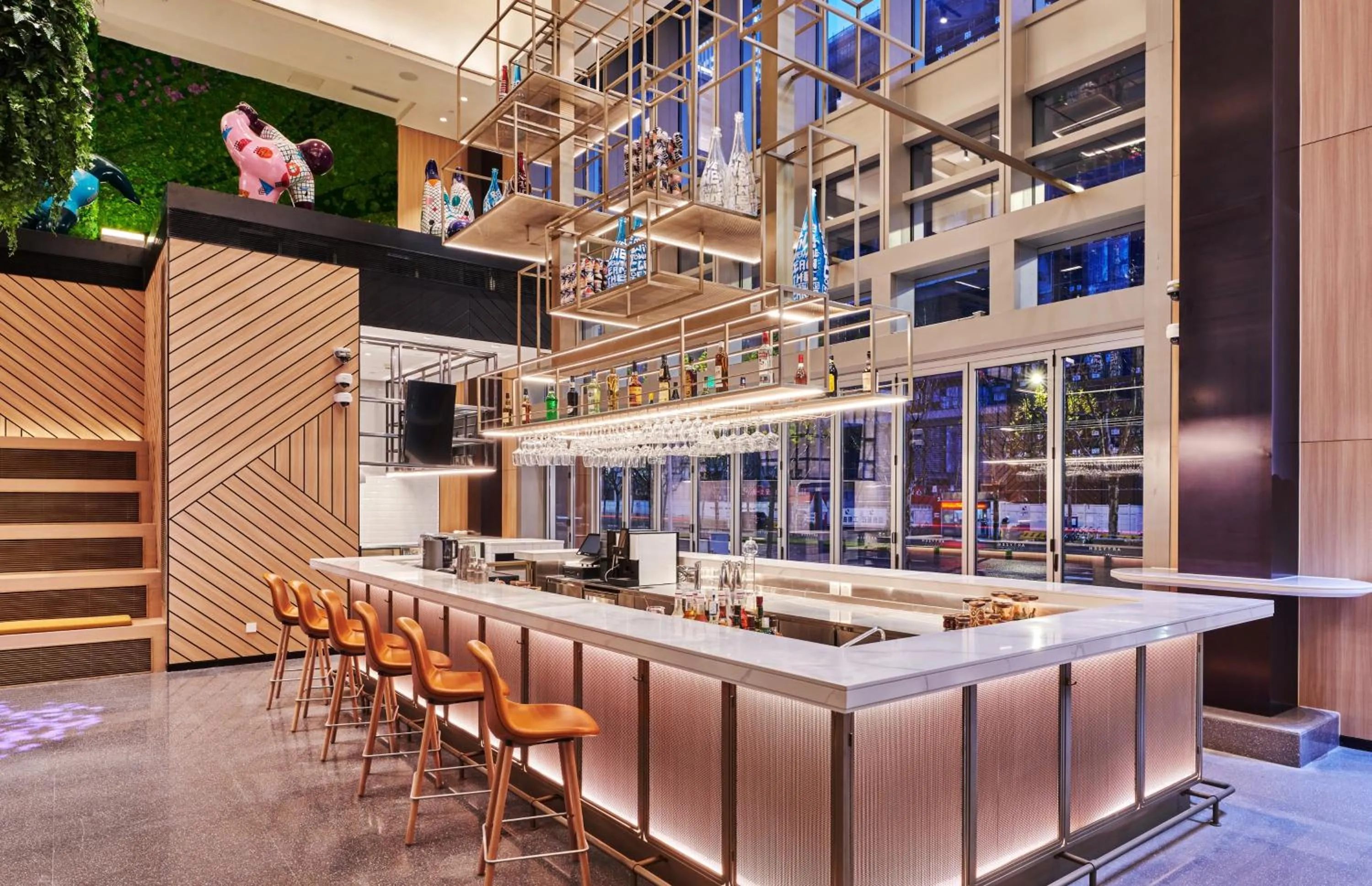 Lounge or bar in Artyzen Habitat Qiantan Shanghai