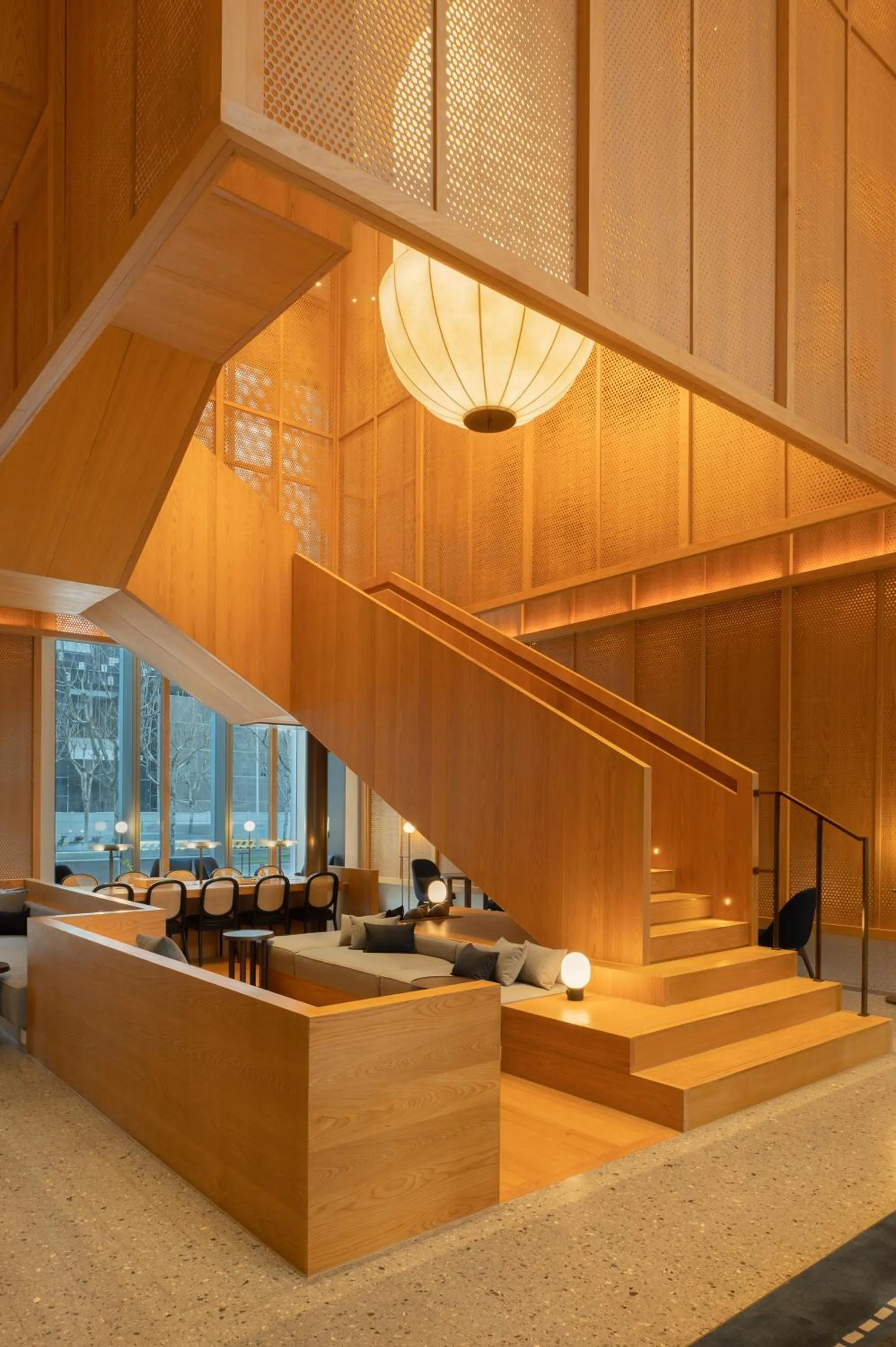 Lobby or reception in The Shàng by Artyzen Qiantan Shanghai