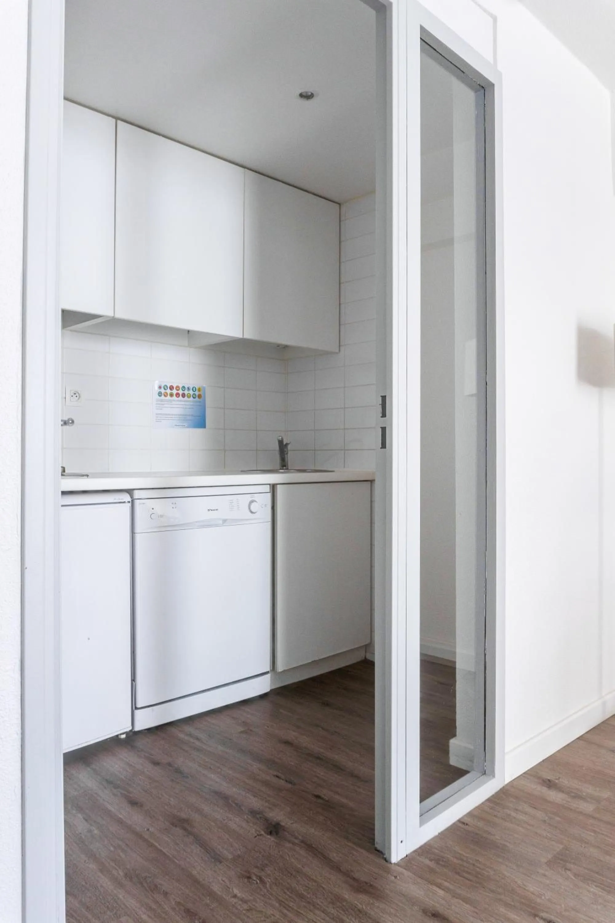 Kitchen or kitchenette in Residhotel Galerie Tatry