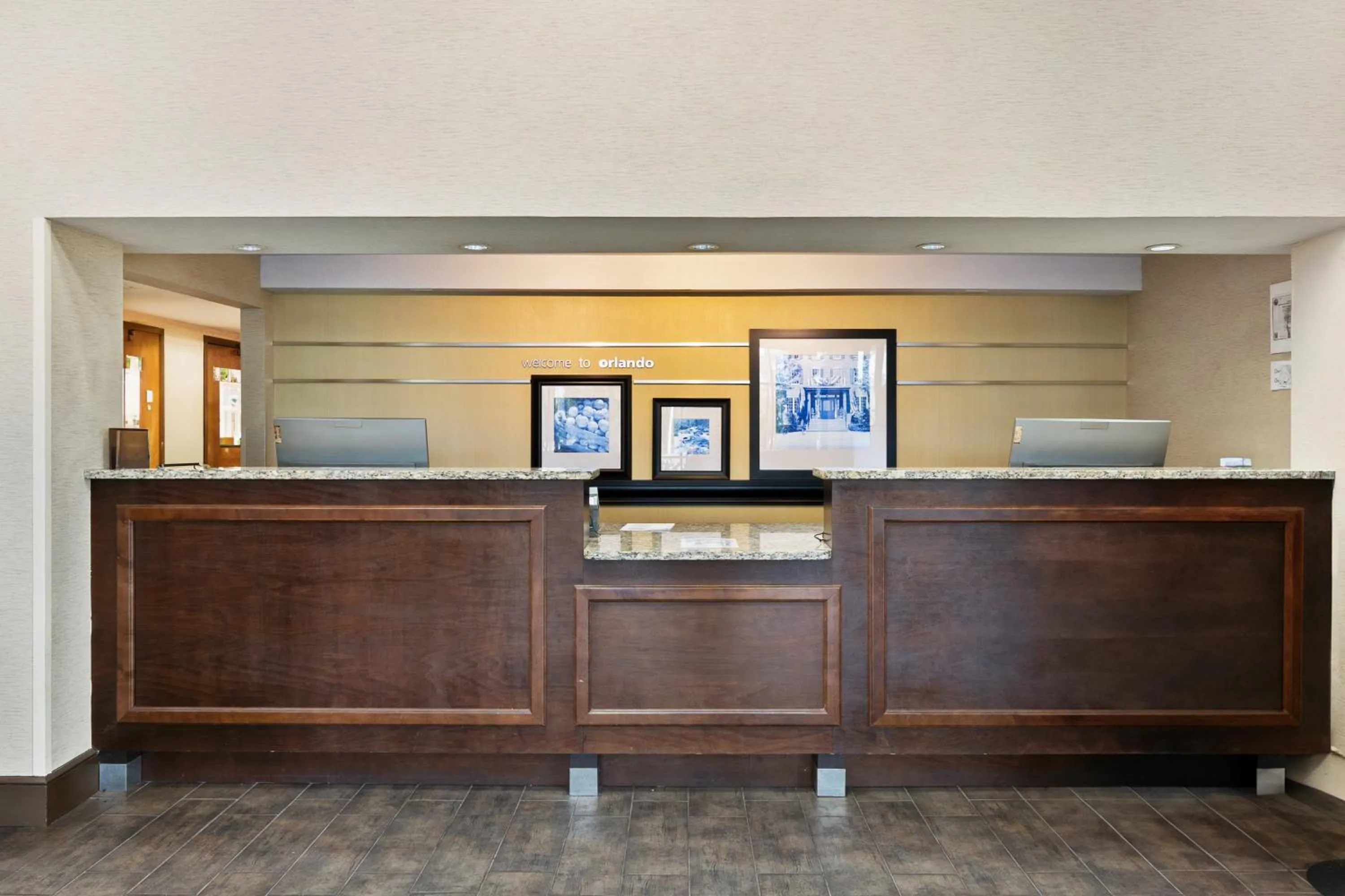 Lobby or reception in Orlando Palms