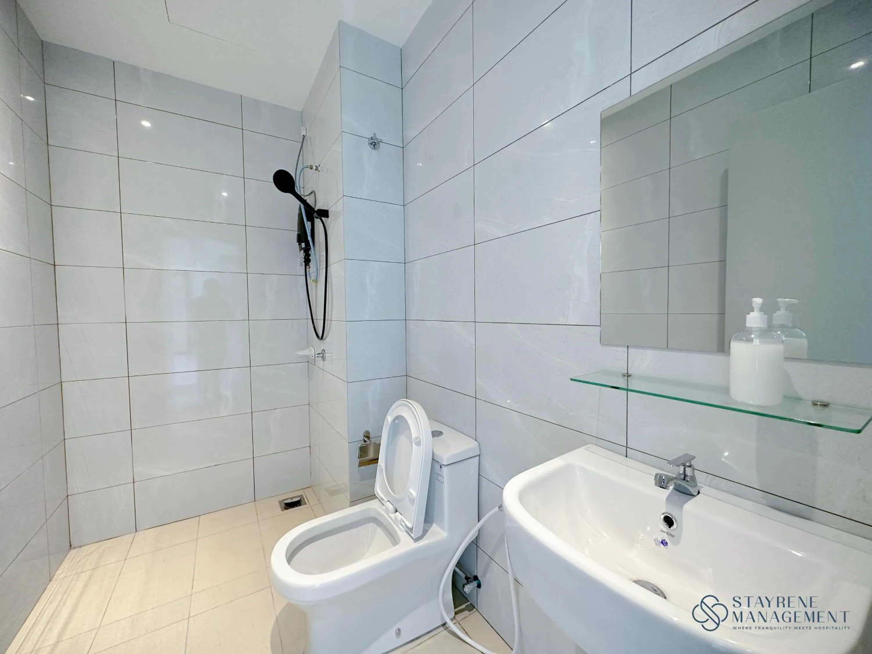 Shower in Melaka Novo 8 Residence - Jonker Street by Stayrene