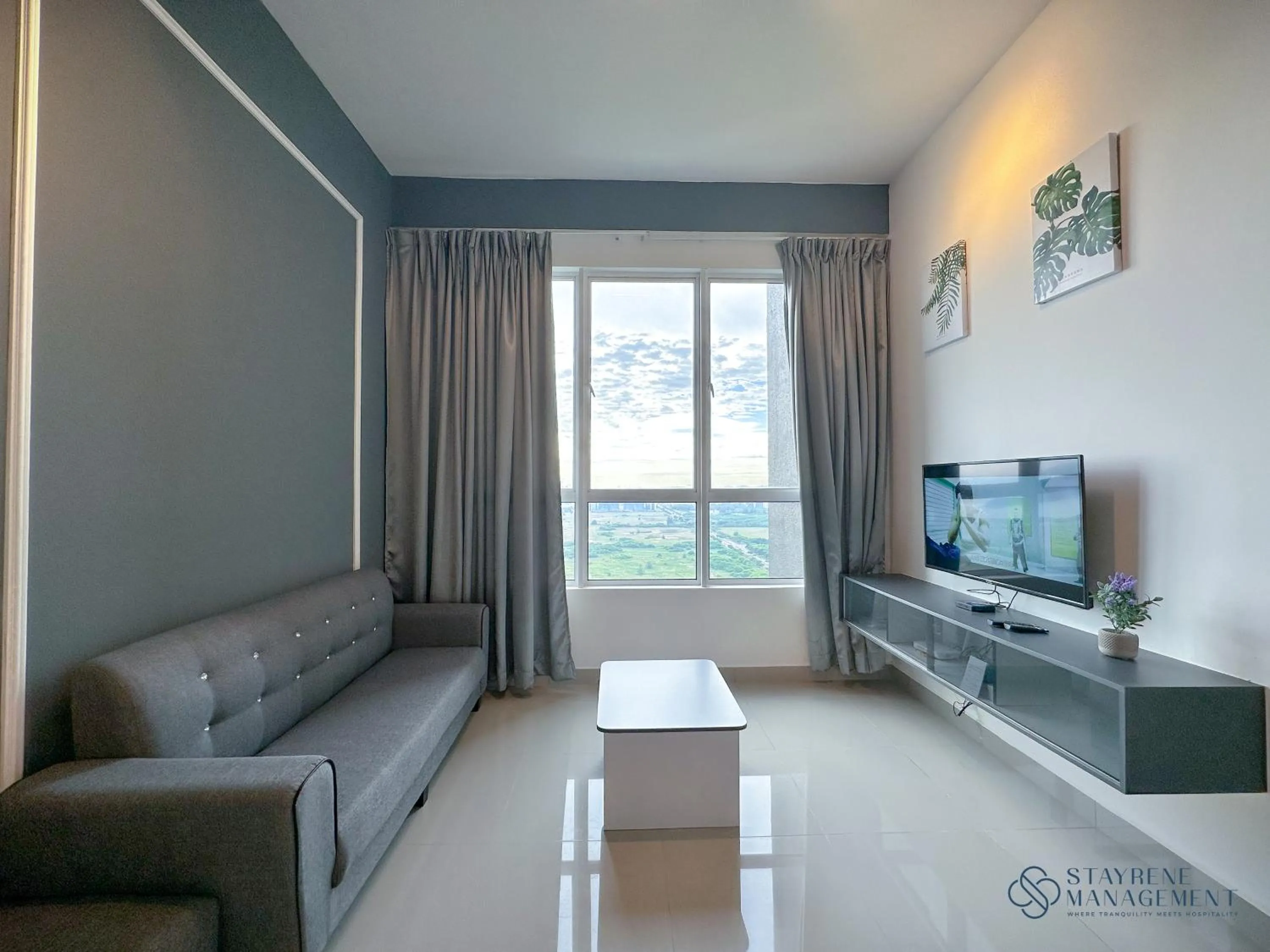 Living room in Melaka Novo 8 Residence - Jonker Street by Stayrene
