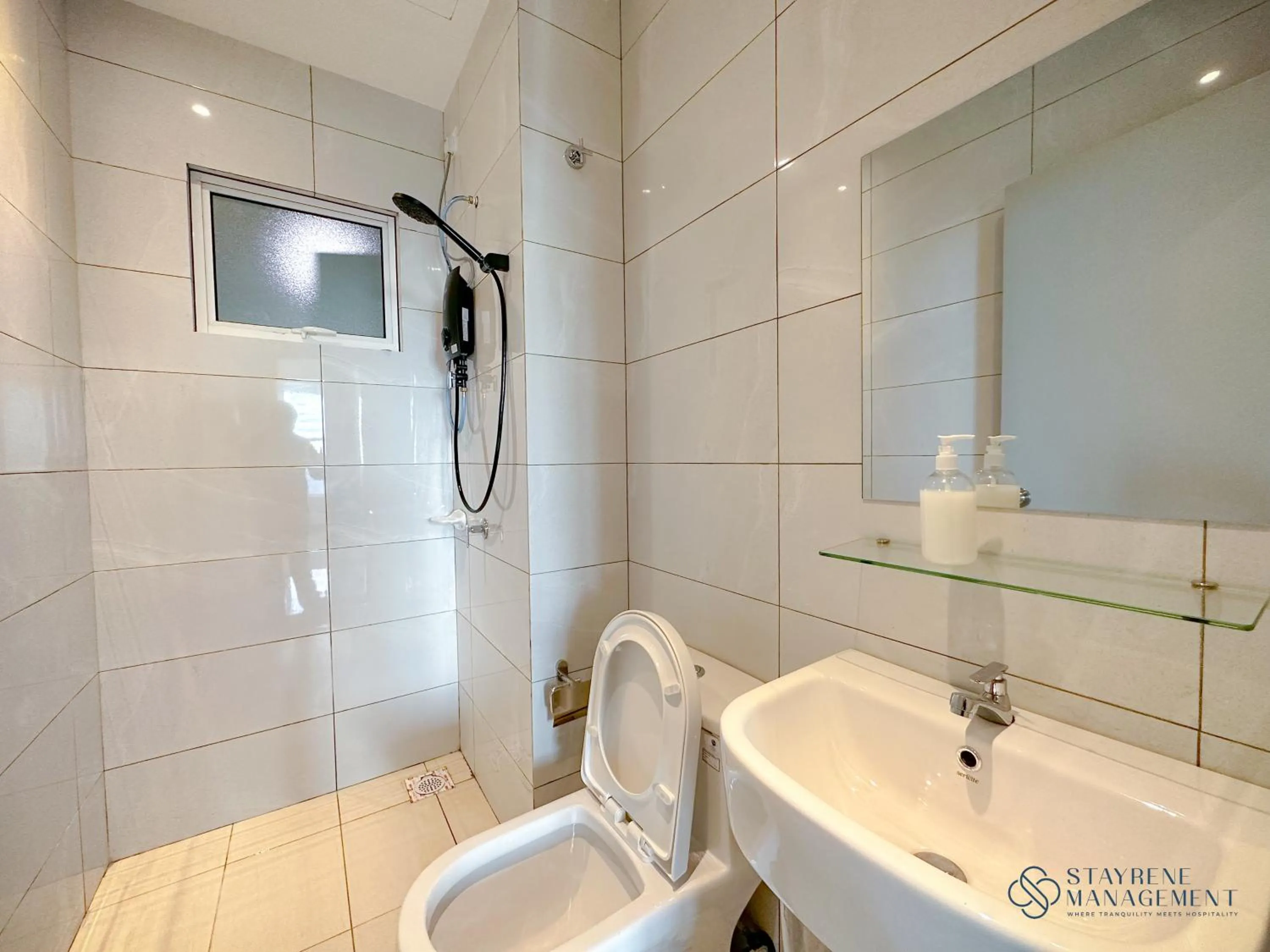 Shower in Melaka Novo 8 Residence - Jonker Street by Stayrene