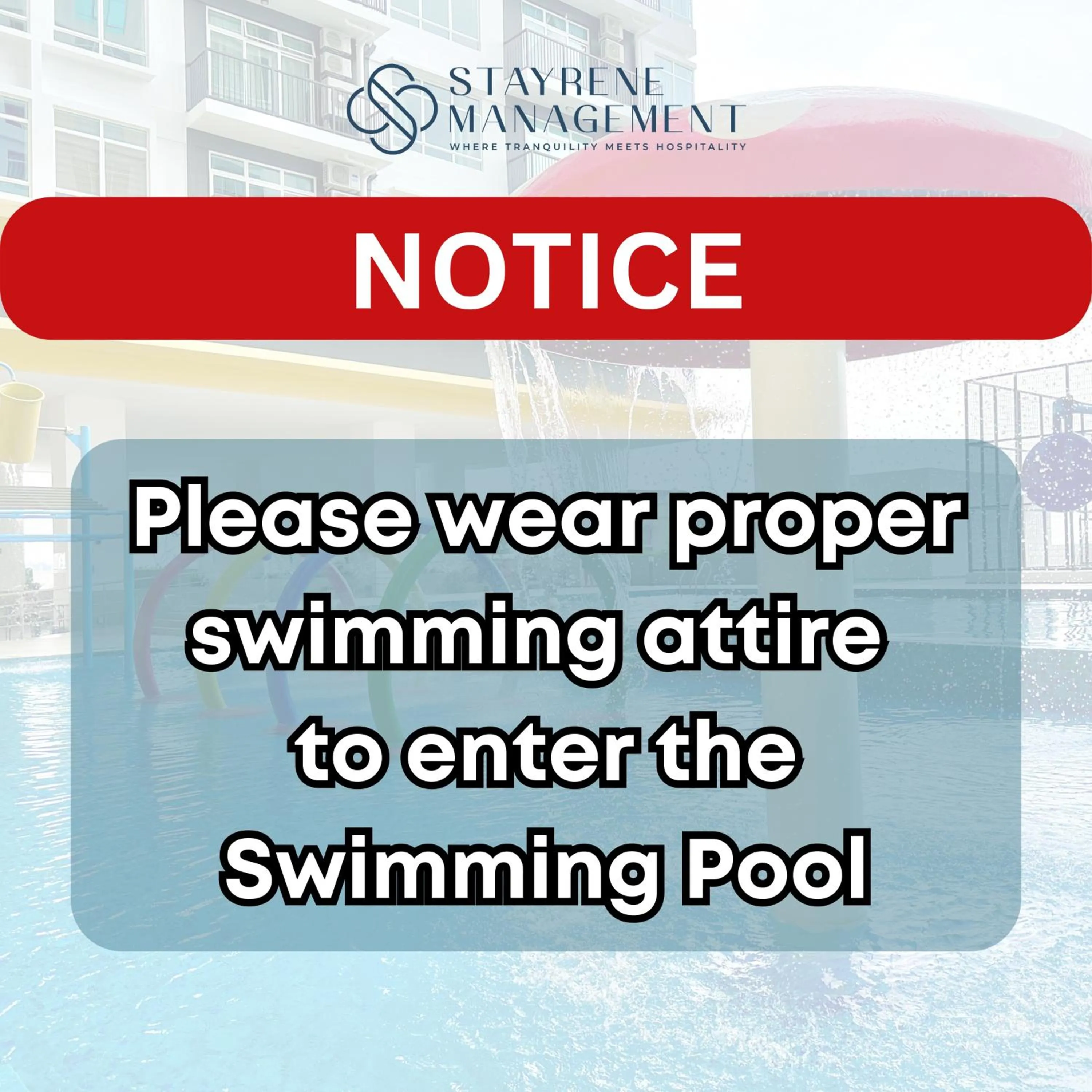 Swimming pool in Melaka Novo 8 Residence - Jonker Street by Stayrene