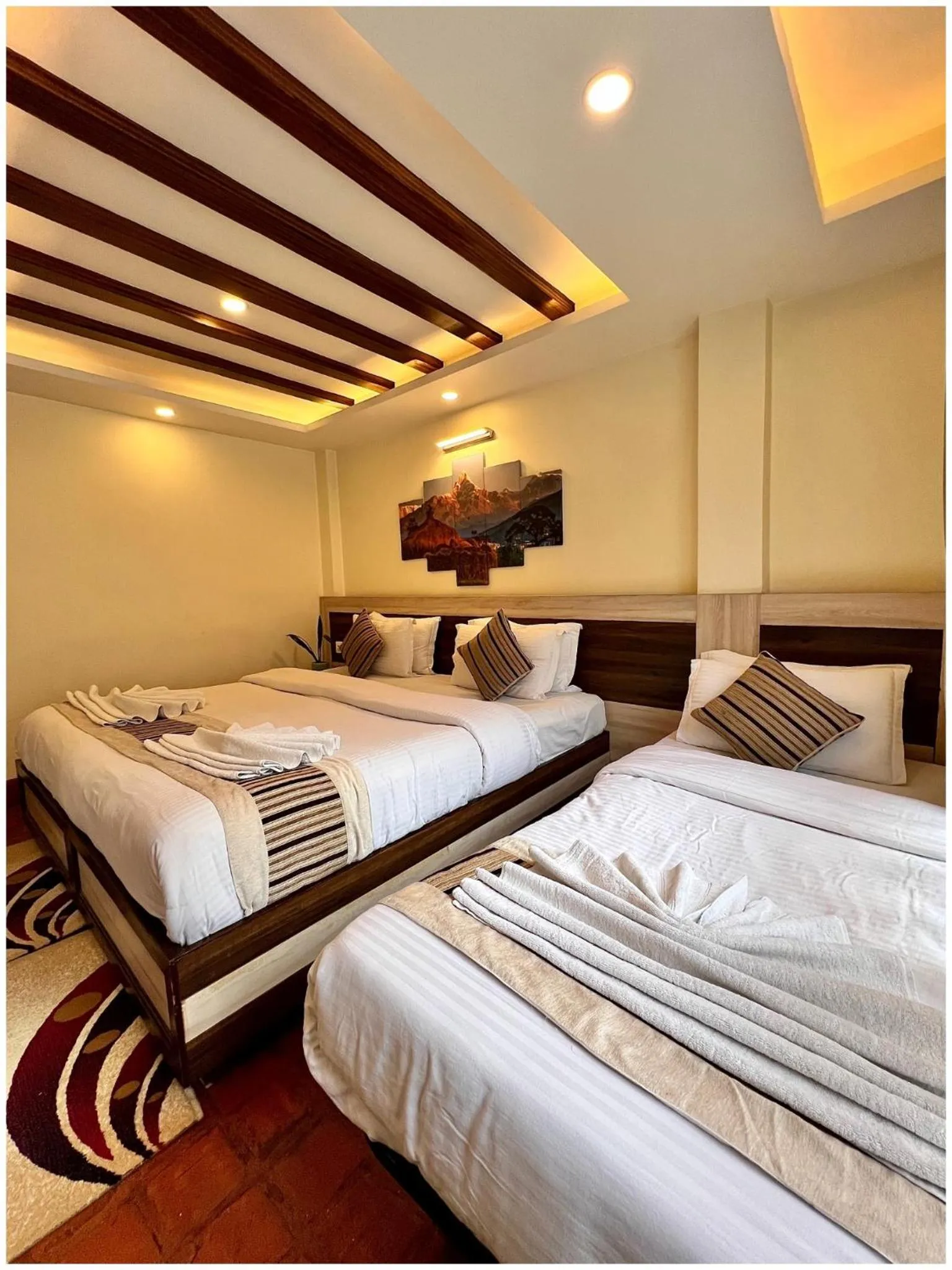 Bed in Satkar Boutique Home
