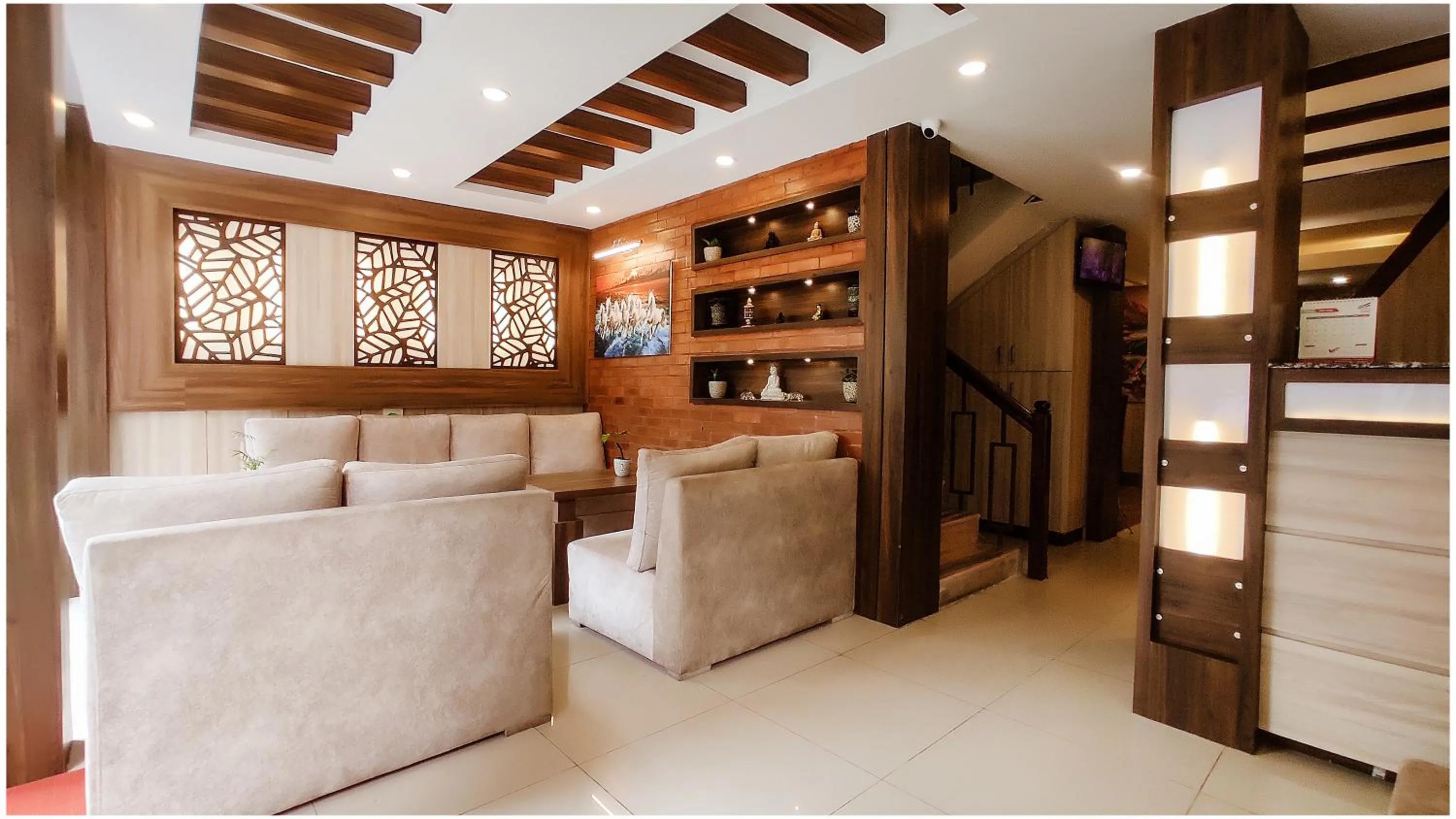 Living room in Satkar Boutique Home