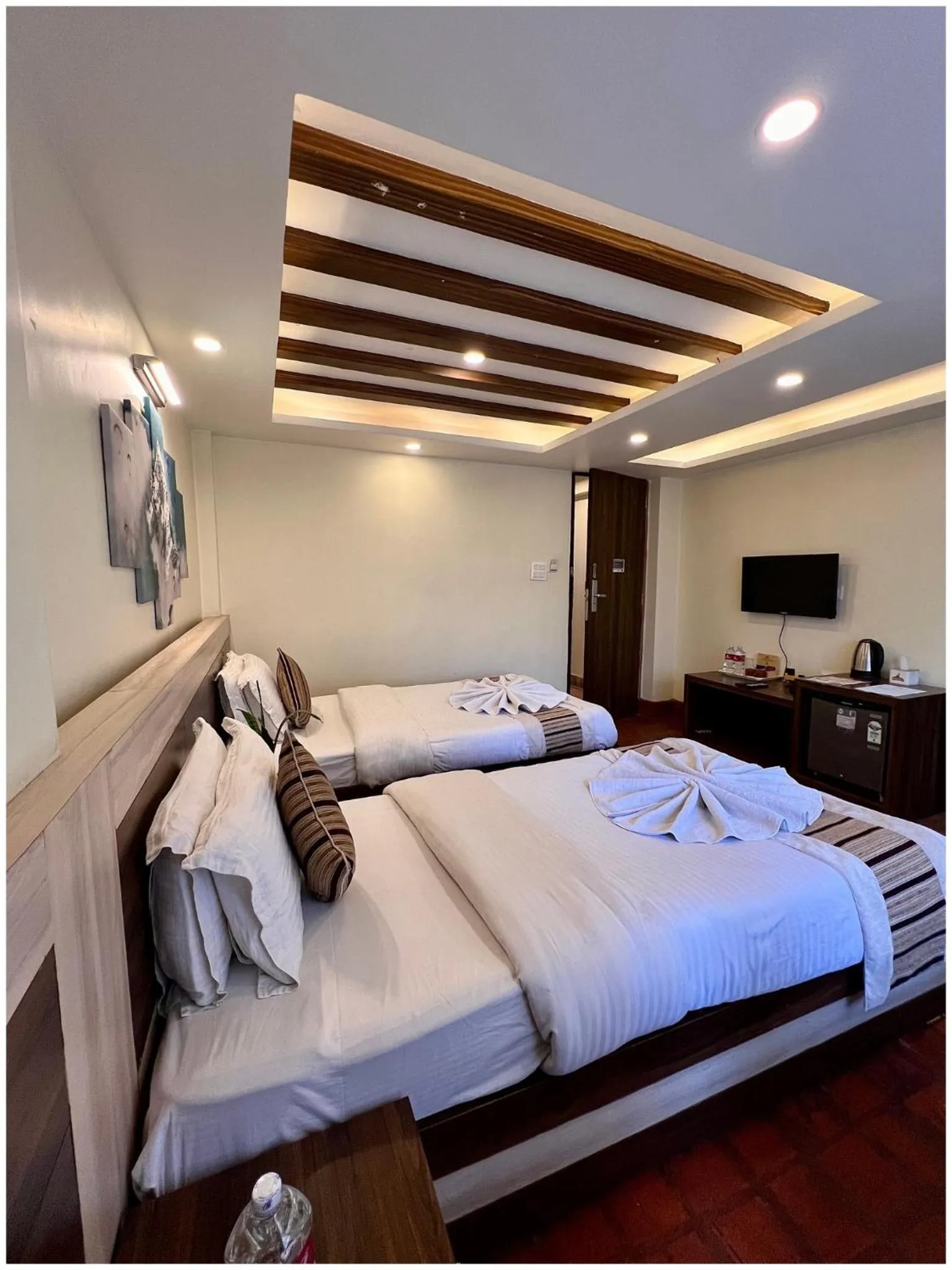 Bed in Satkar Boutique Home