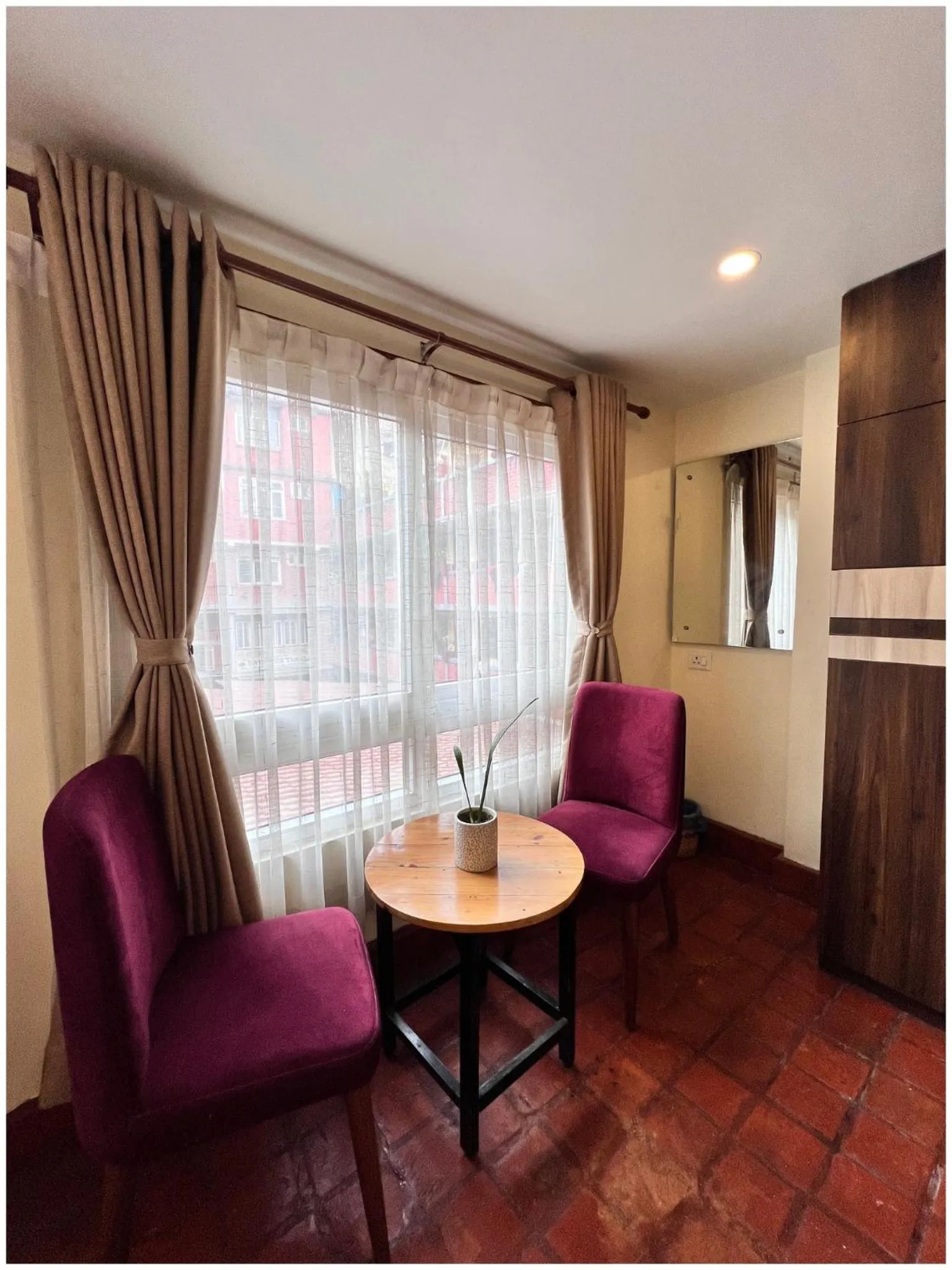 Seating area in Satkar Boutique Home