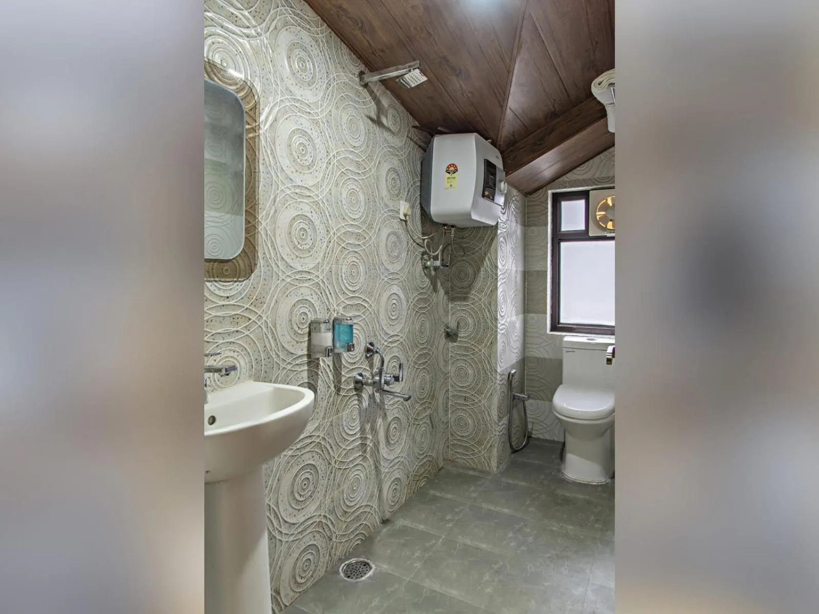 Shower in Snow Land Shimla