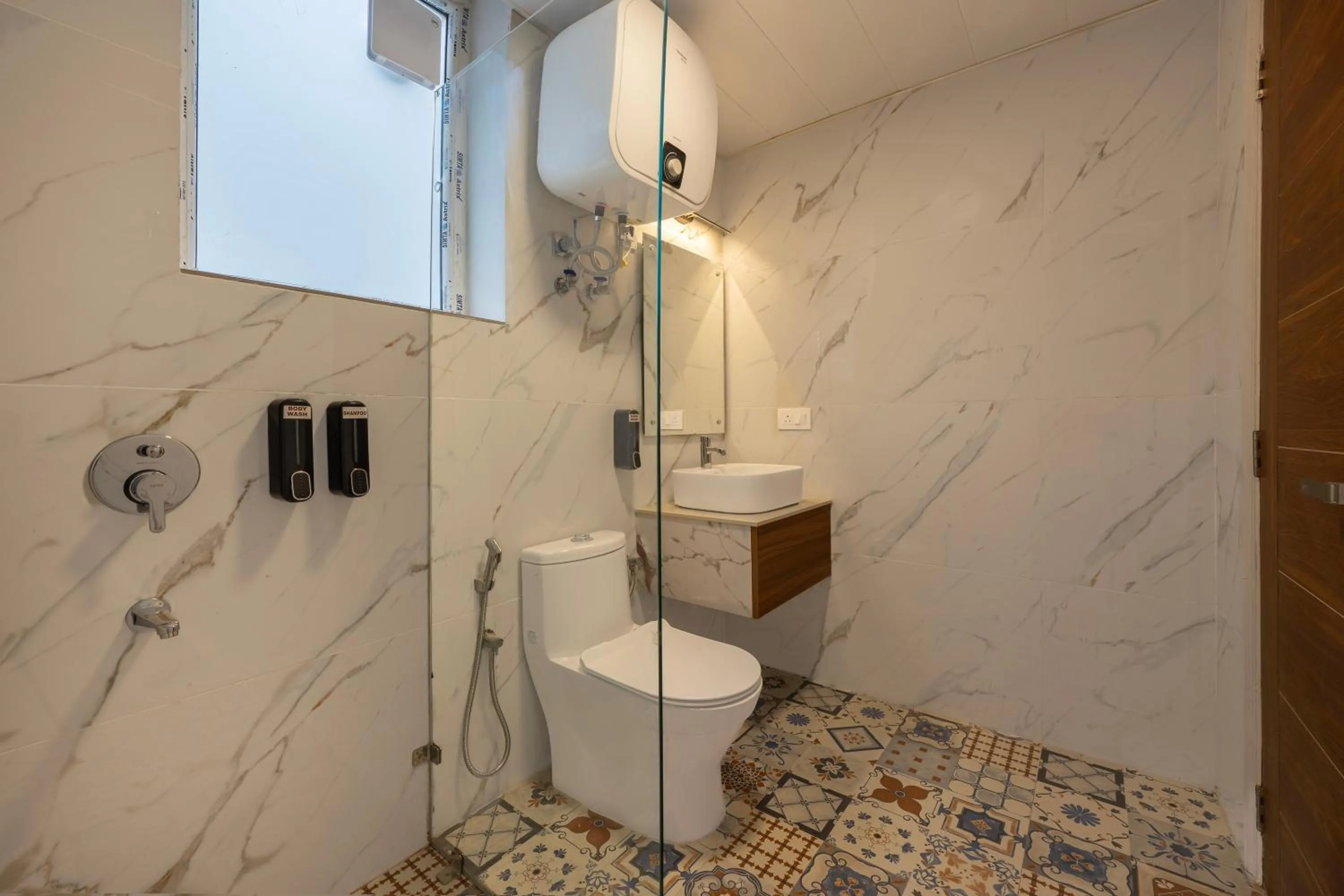 Shower in Snow Land Shimla