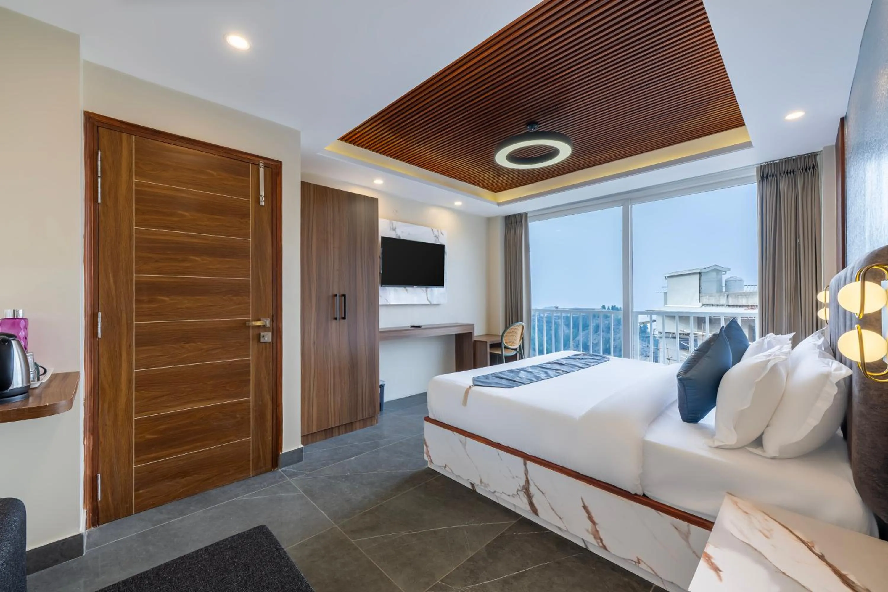 Bed in Snow Land Shimla