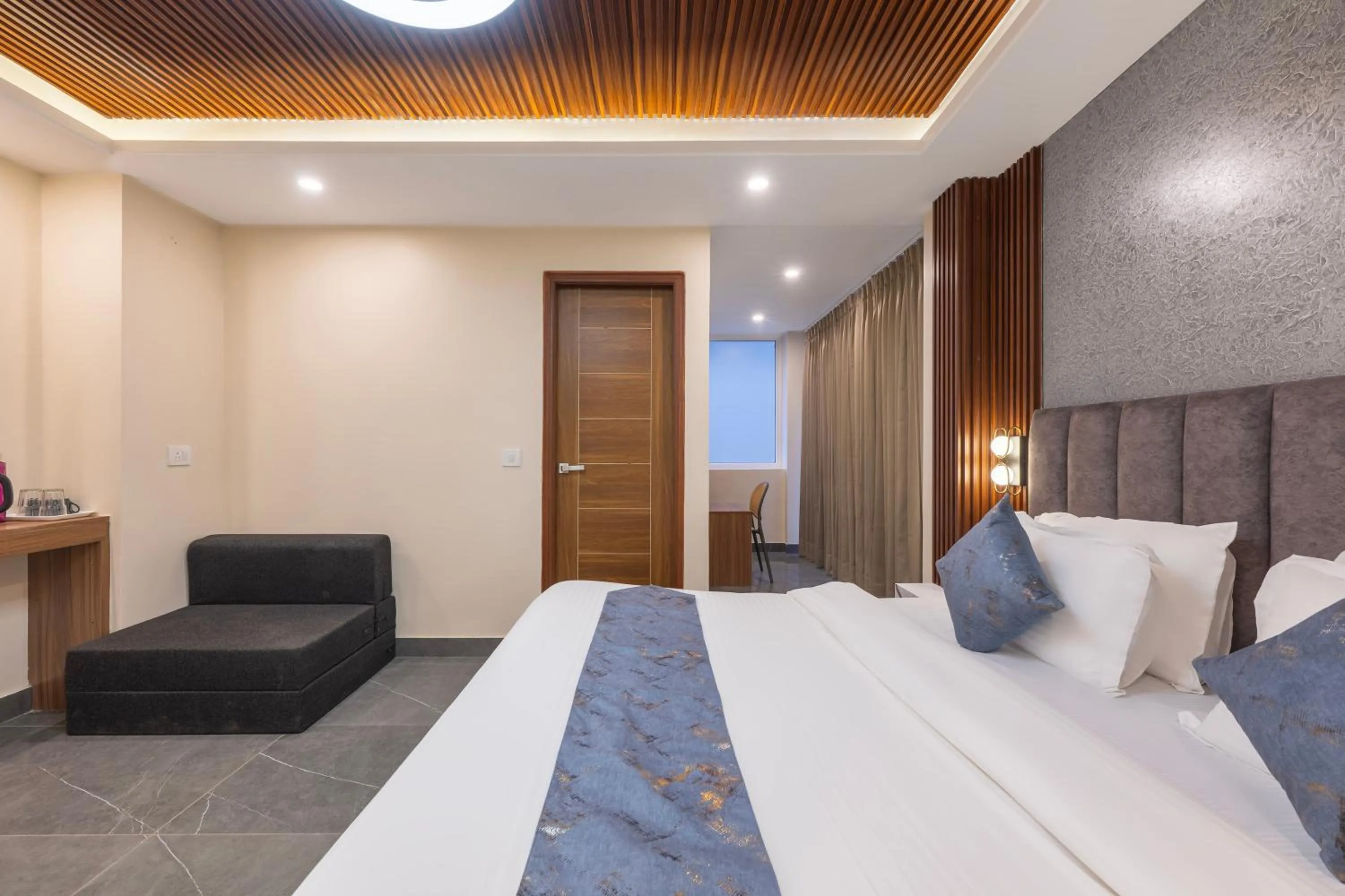 Bed in Snow Land Shimla