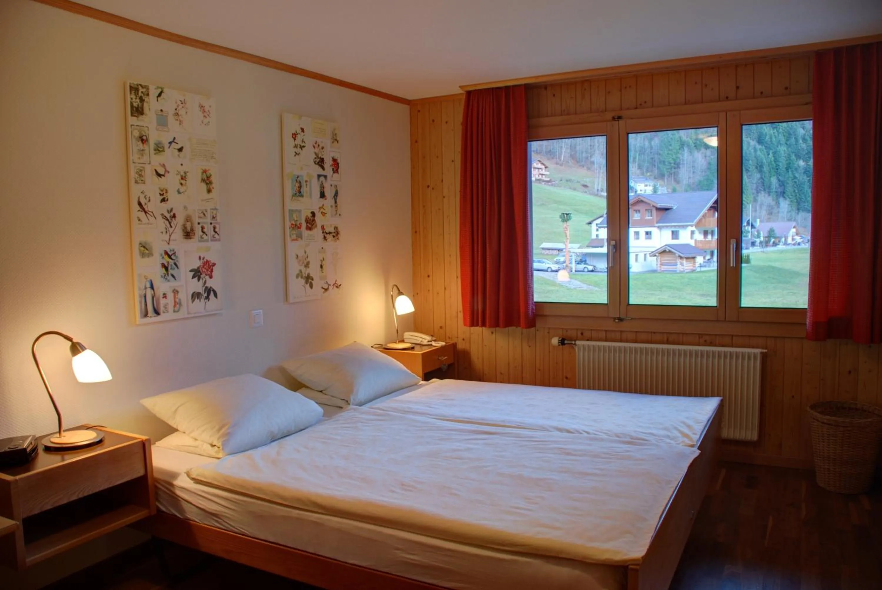 Bed in Hotel Garni Hostatt