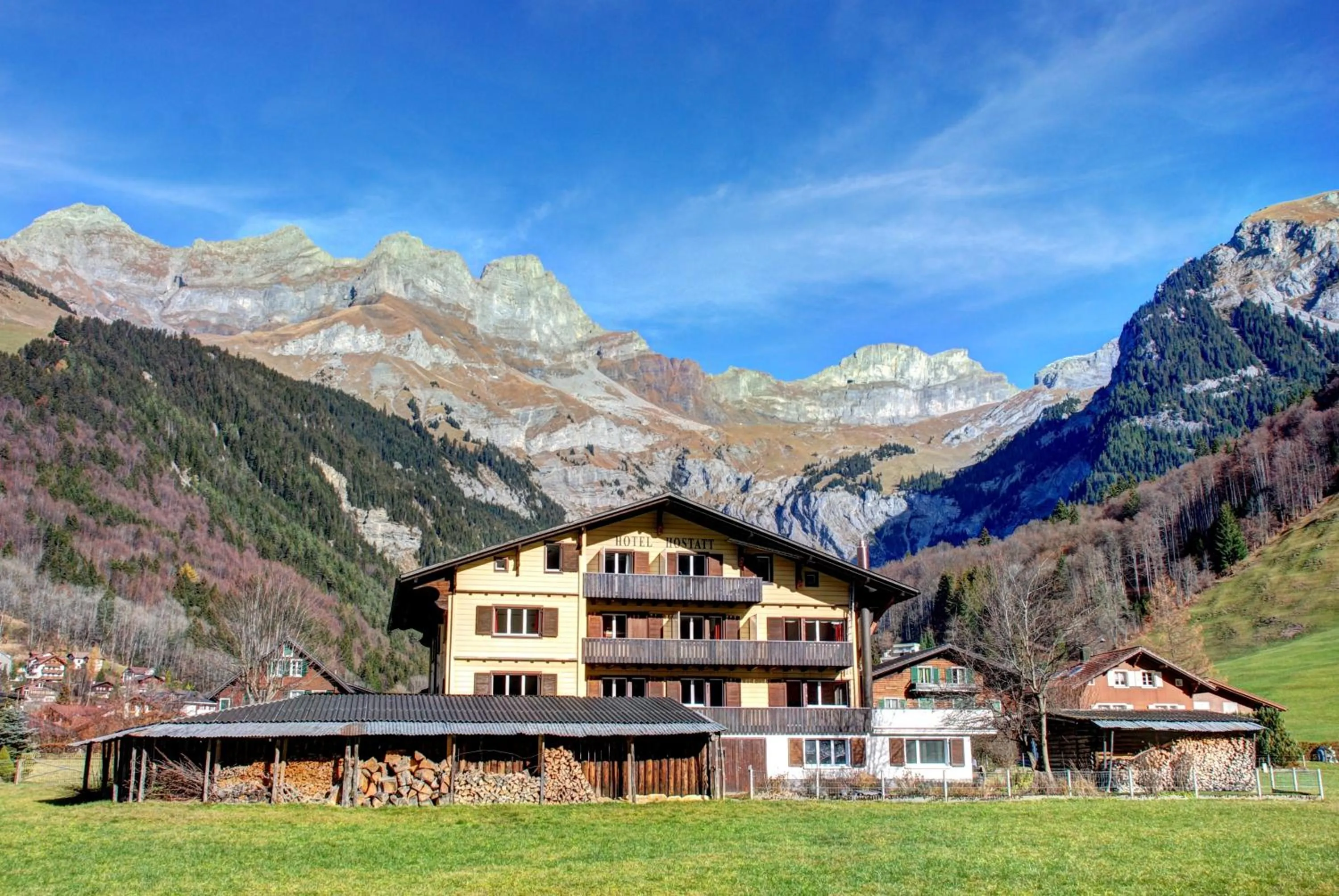Facade/entrance in Hotel Garni Hostatt
