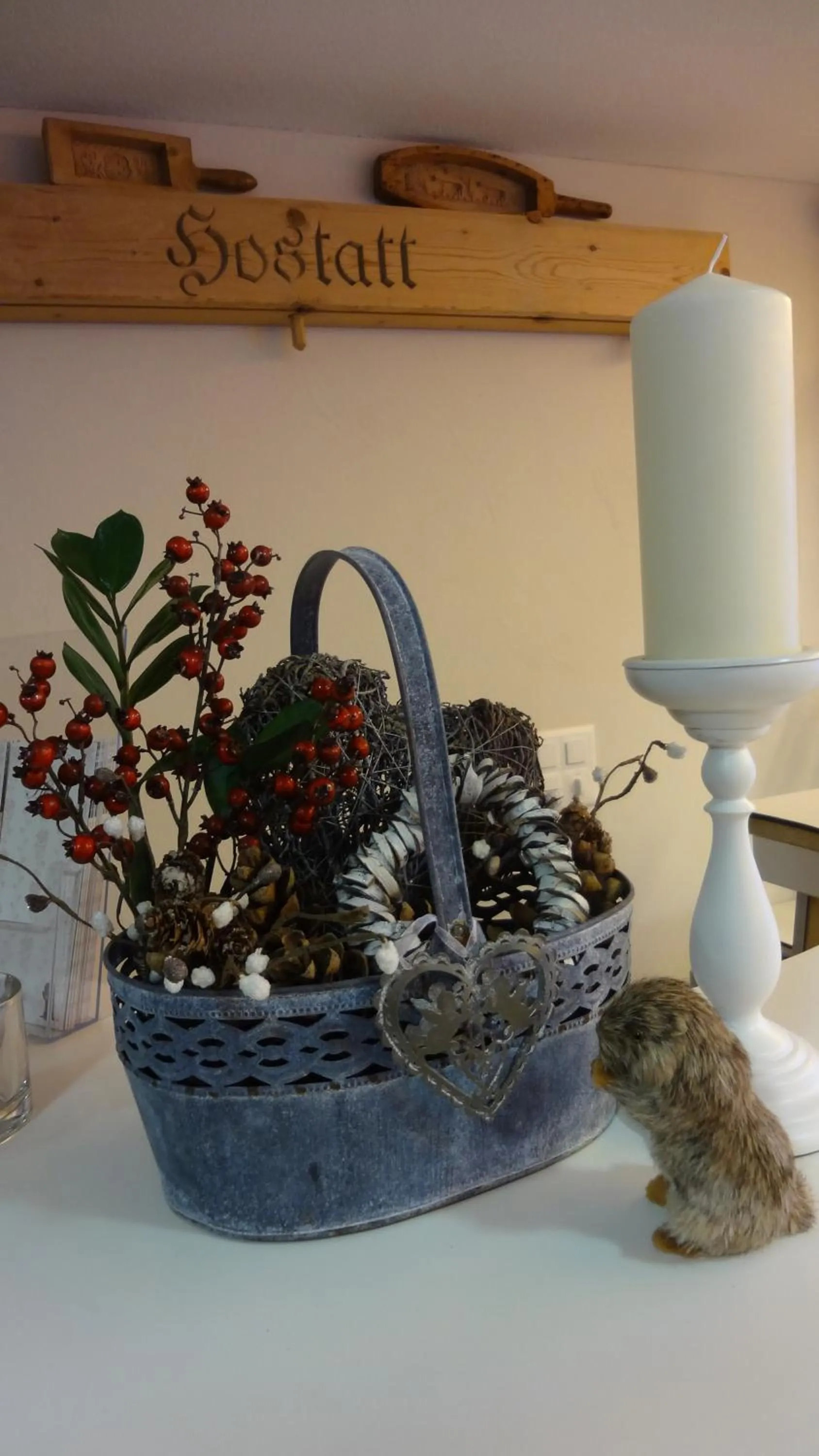 Decorative detail in Hotel Garni Hostatt