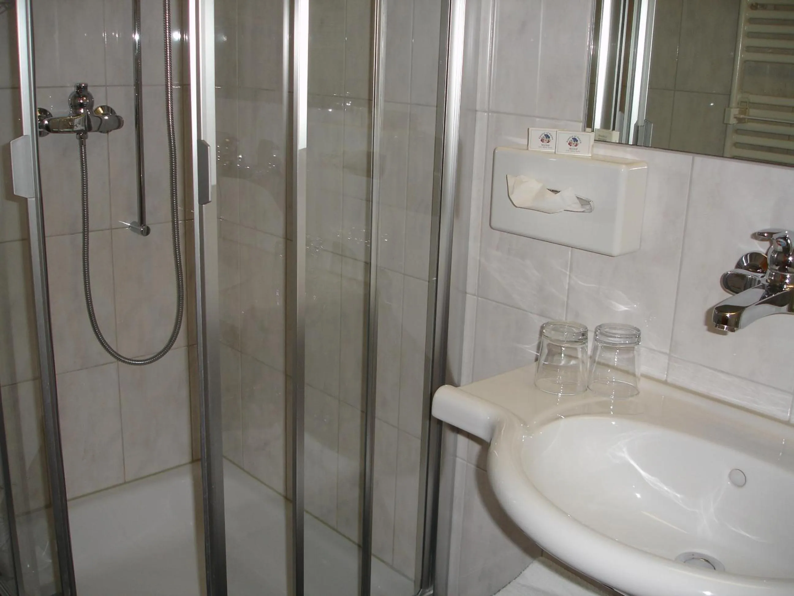 Bathroom in Hotel Garni Hostatt