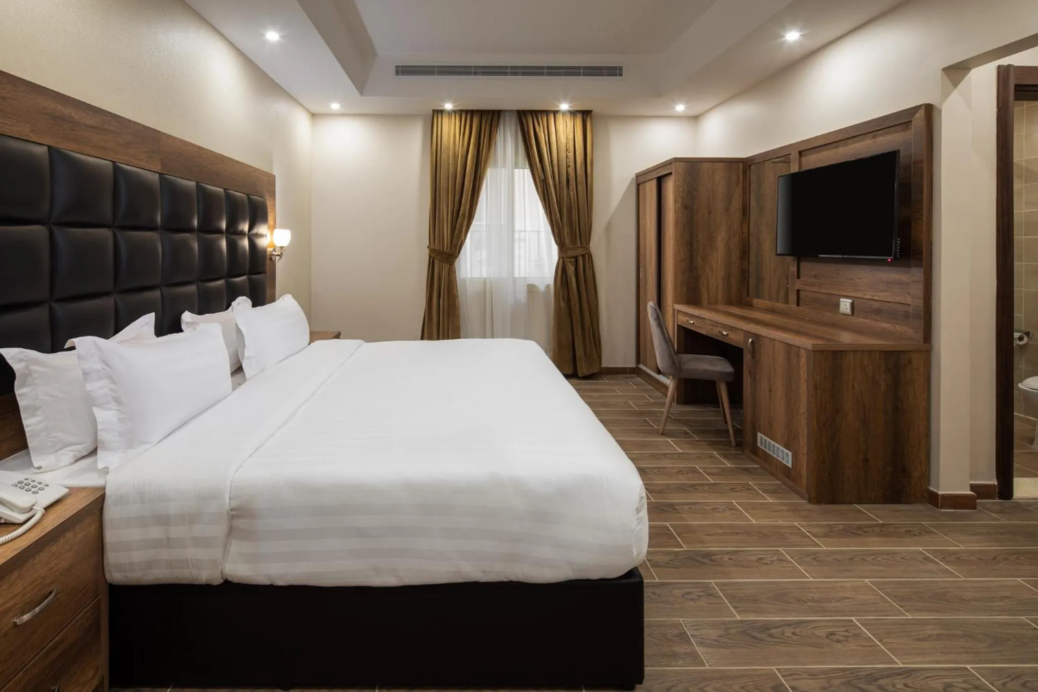 Bed in Mirada Purple Zahra - Serviced Apartments