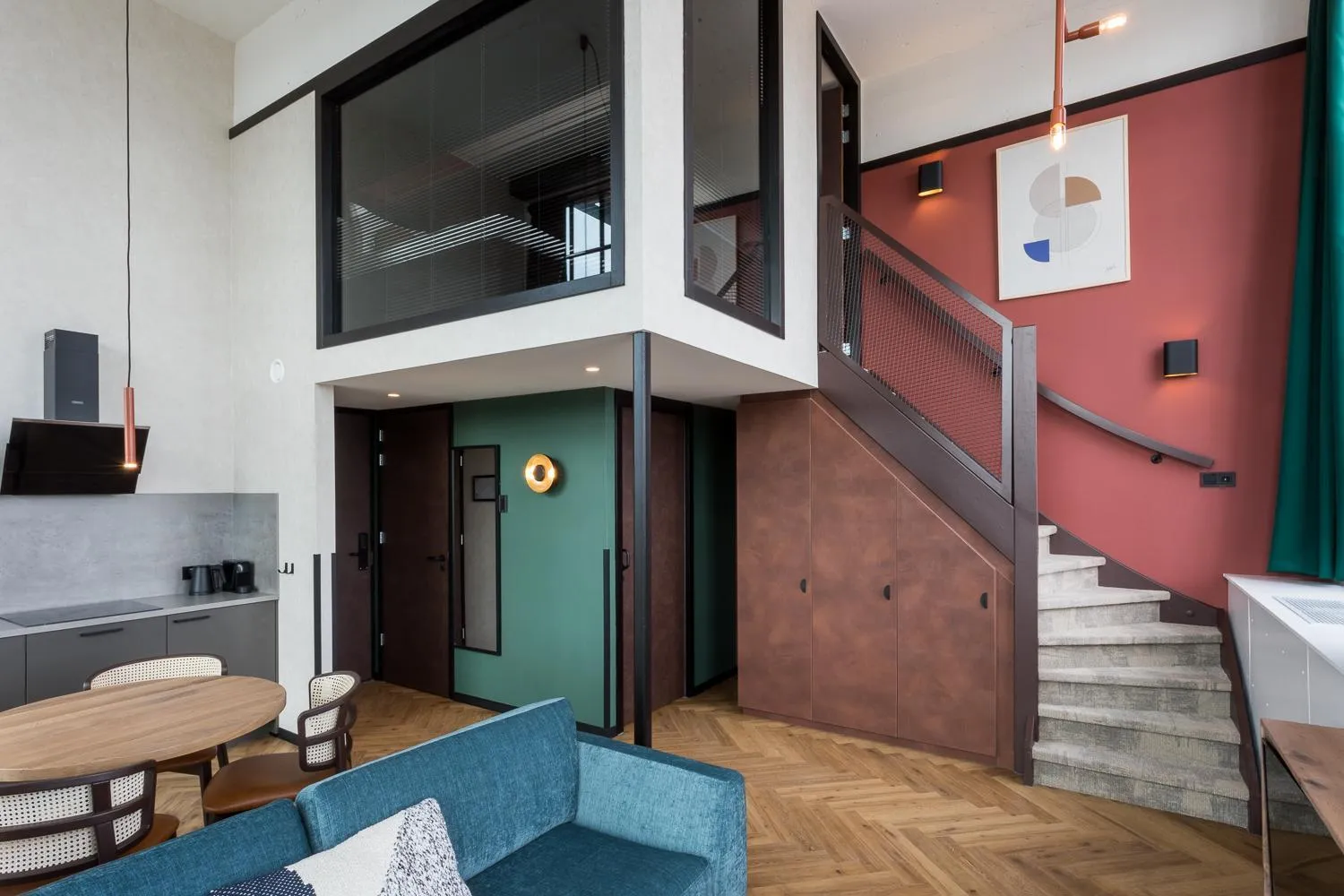 Living room in Hotel de Timmerfabriek I Kloeg Collection