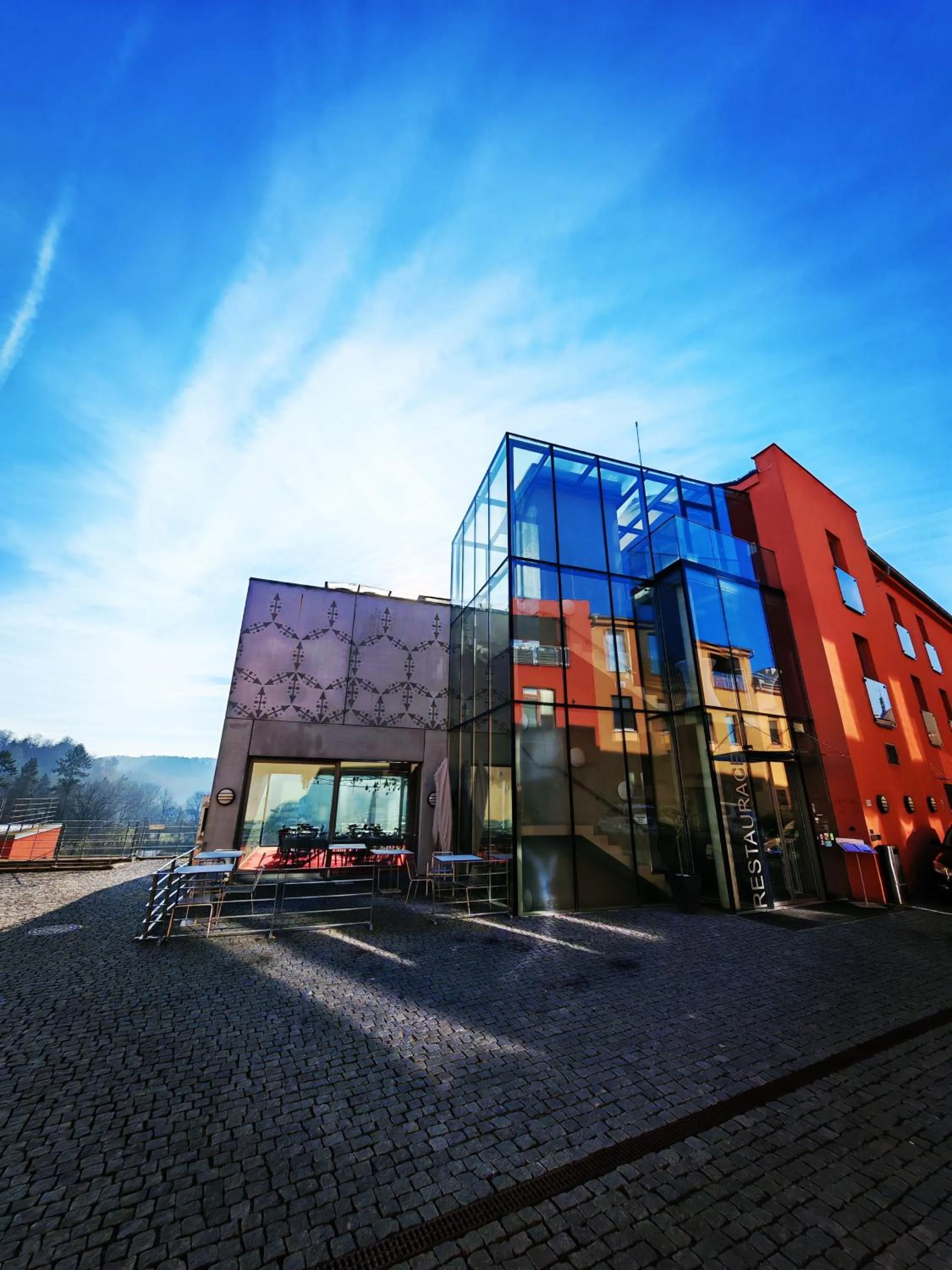 Property building in Hotel Rajská zahrada