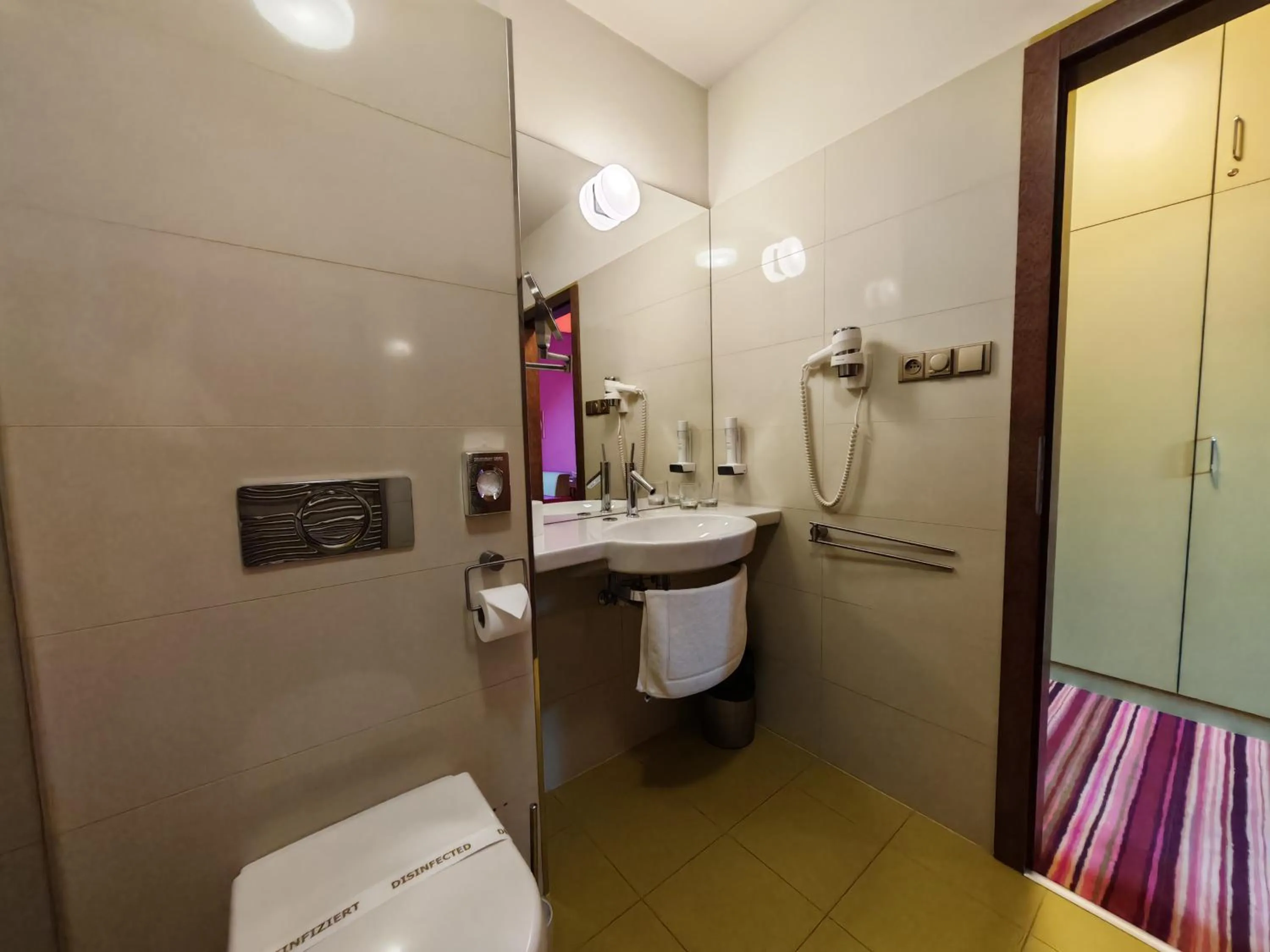 Bathroom in Hotel Rajská zahrada