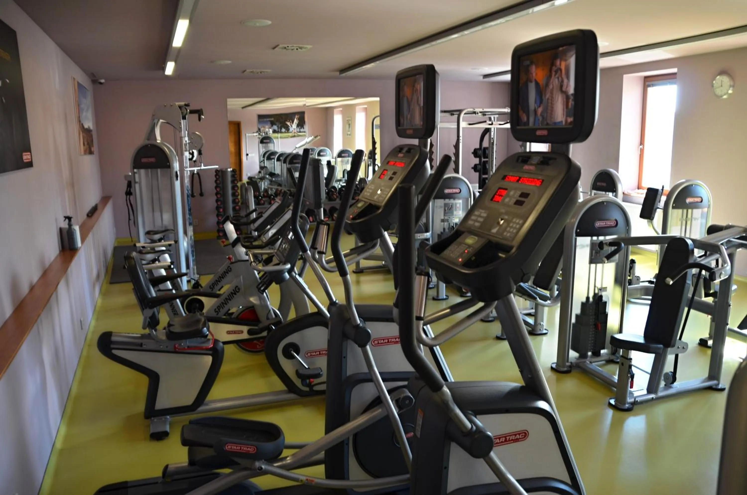 Fitness centre/facilities in Hotel Rajská zahrada