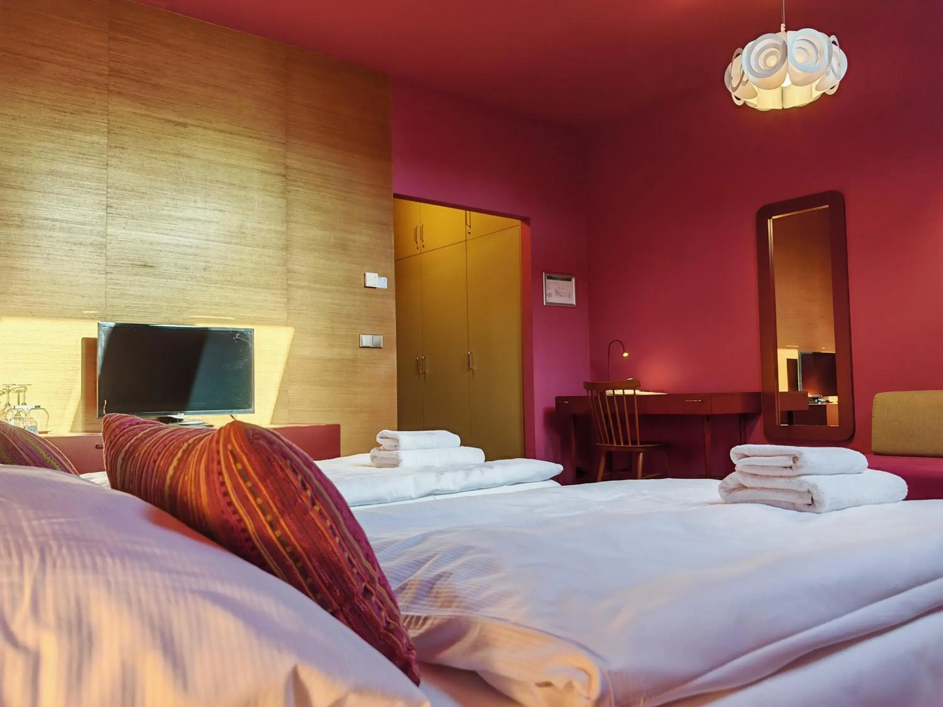 Economy Twin Room - single occupancy in Hotel Rajská zahrada Economy Twin Room - single occupancy in Hotel Rajská zahrada