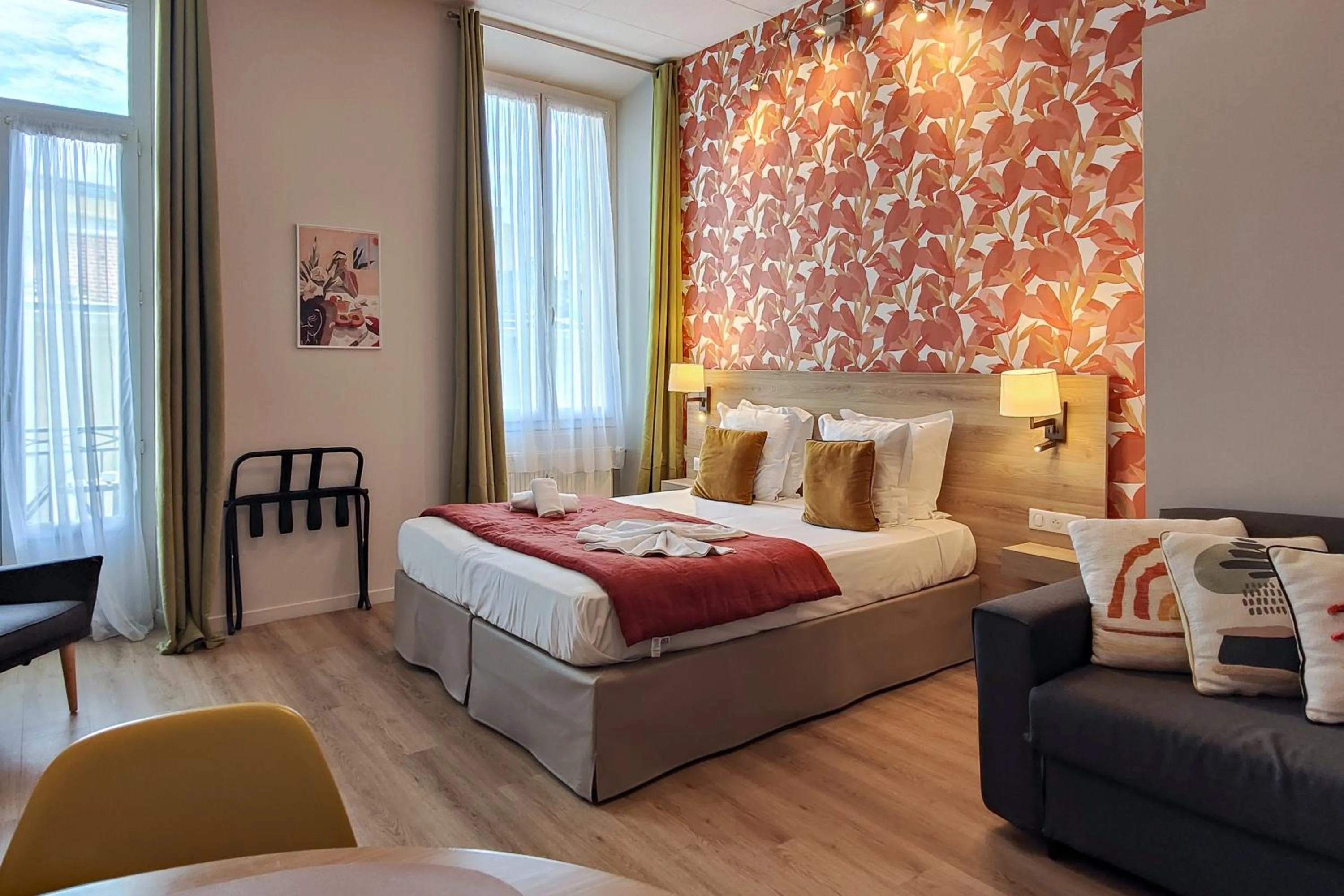 Photo of the whole room, Bed in Aparthotel AMMI Nice Massena - ex Ajoupa