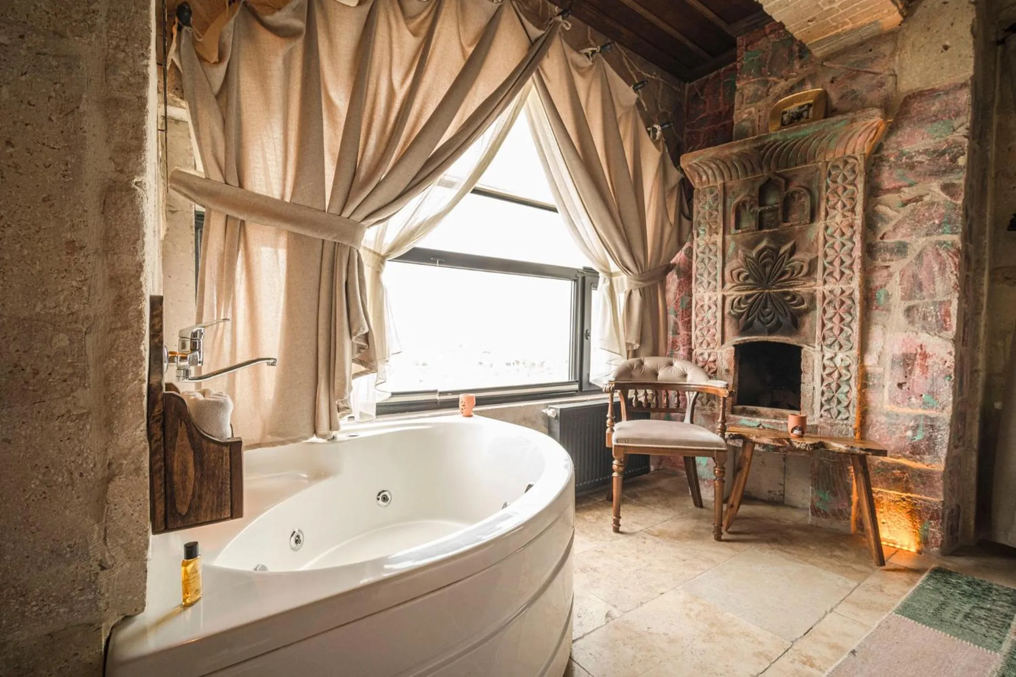 Natural landscape in Deluna Cappadocia