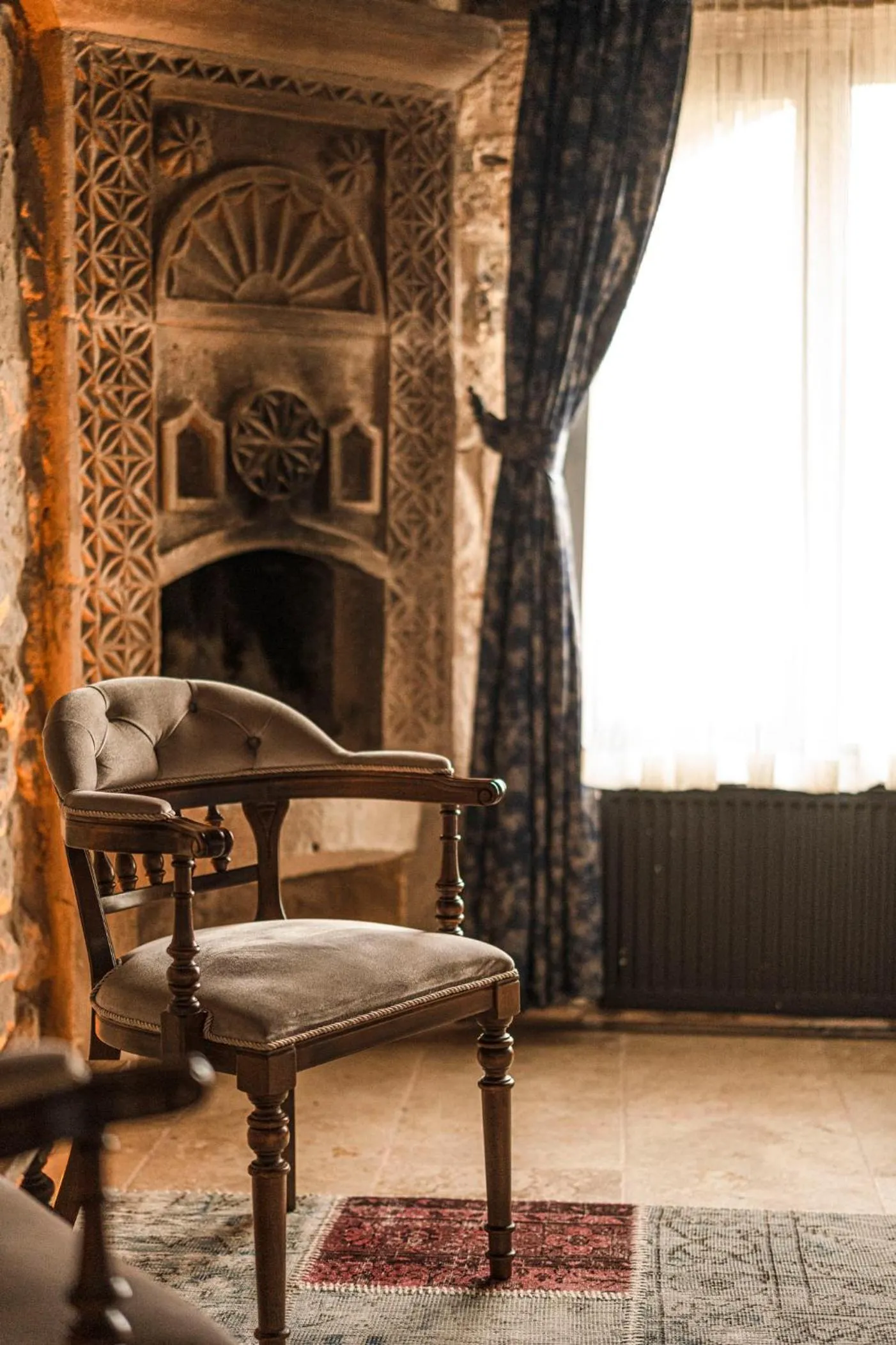 Seating area in Deluna Cappadocia