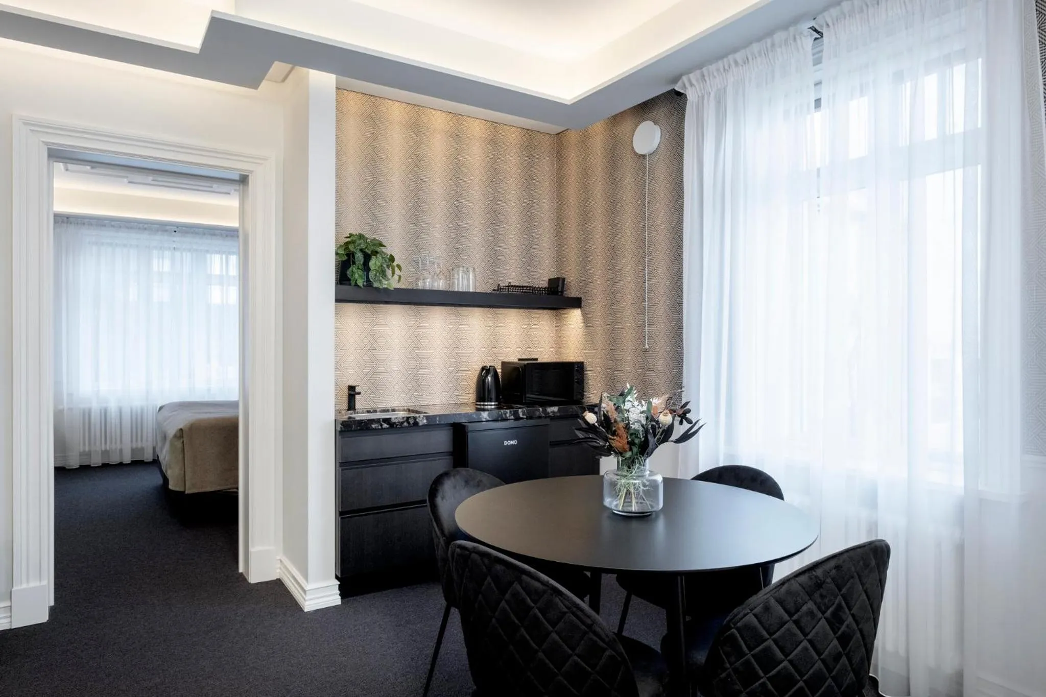 Living room in Hotel Reykjavík Saga