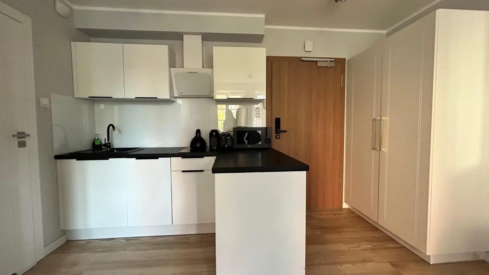 Kitchen or kitchenette in Baltic Gdańsk OLD TOWN by St Mary s Church