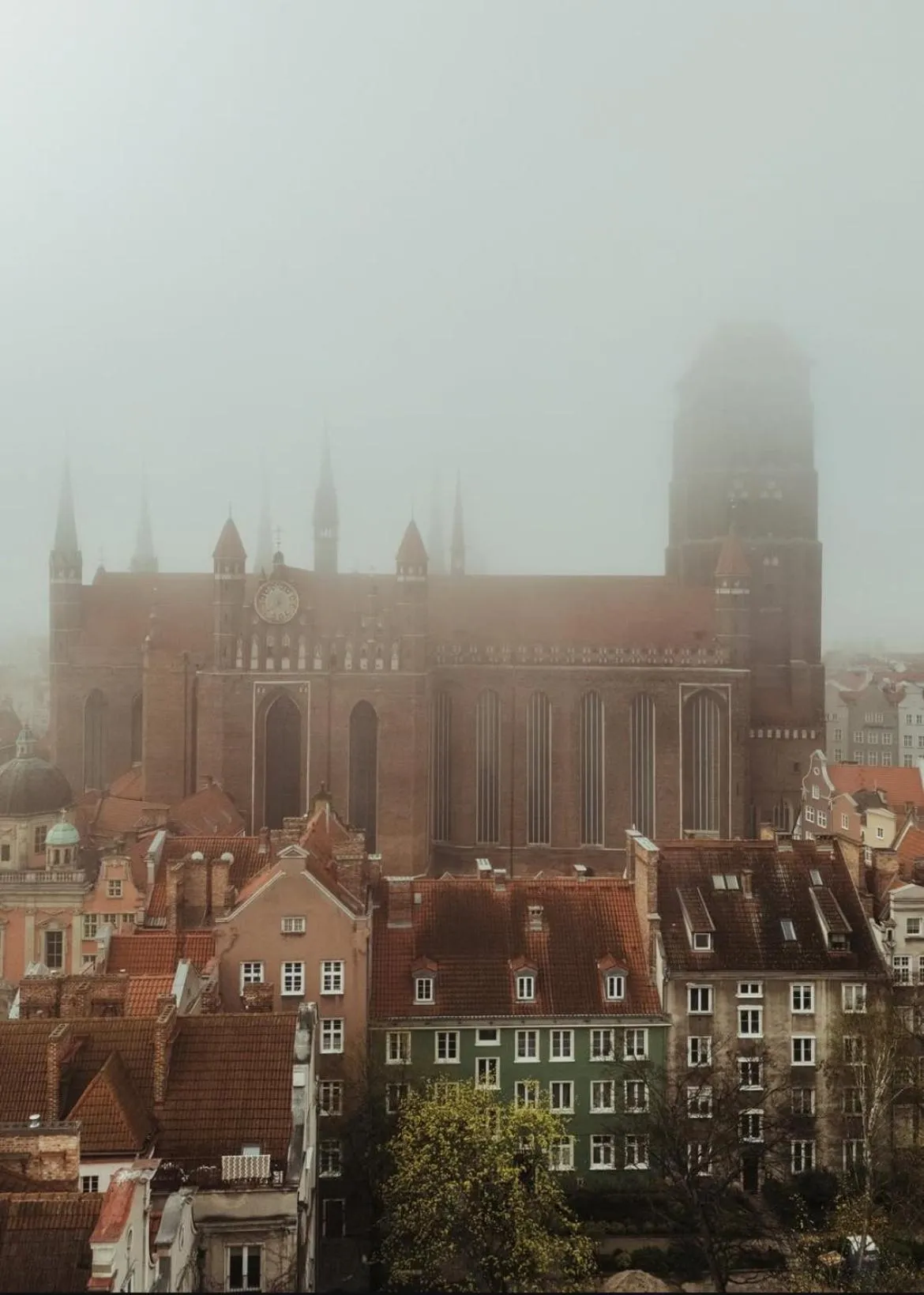 Nearby landmark in Baltic Gdańsk OLD TOWN by St Mary s Church