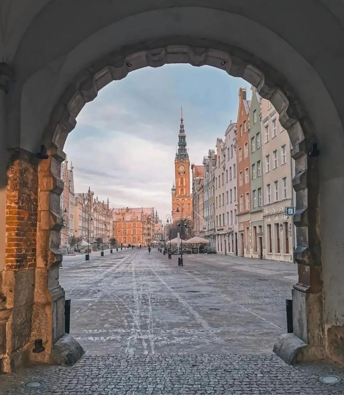 Nearby landmark in Baltic Gdańsk OLD TOWN by St Mary s Church