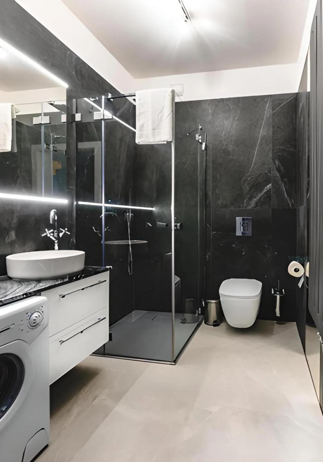 Shower in Baltic Gdańsk OLD TOWN by St Mary s Church